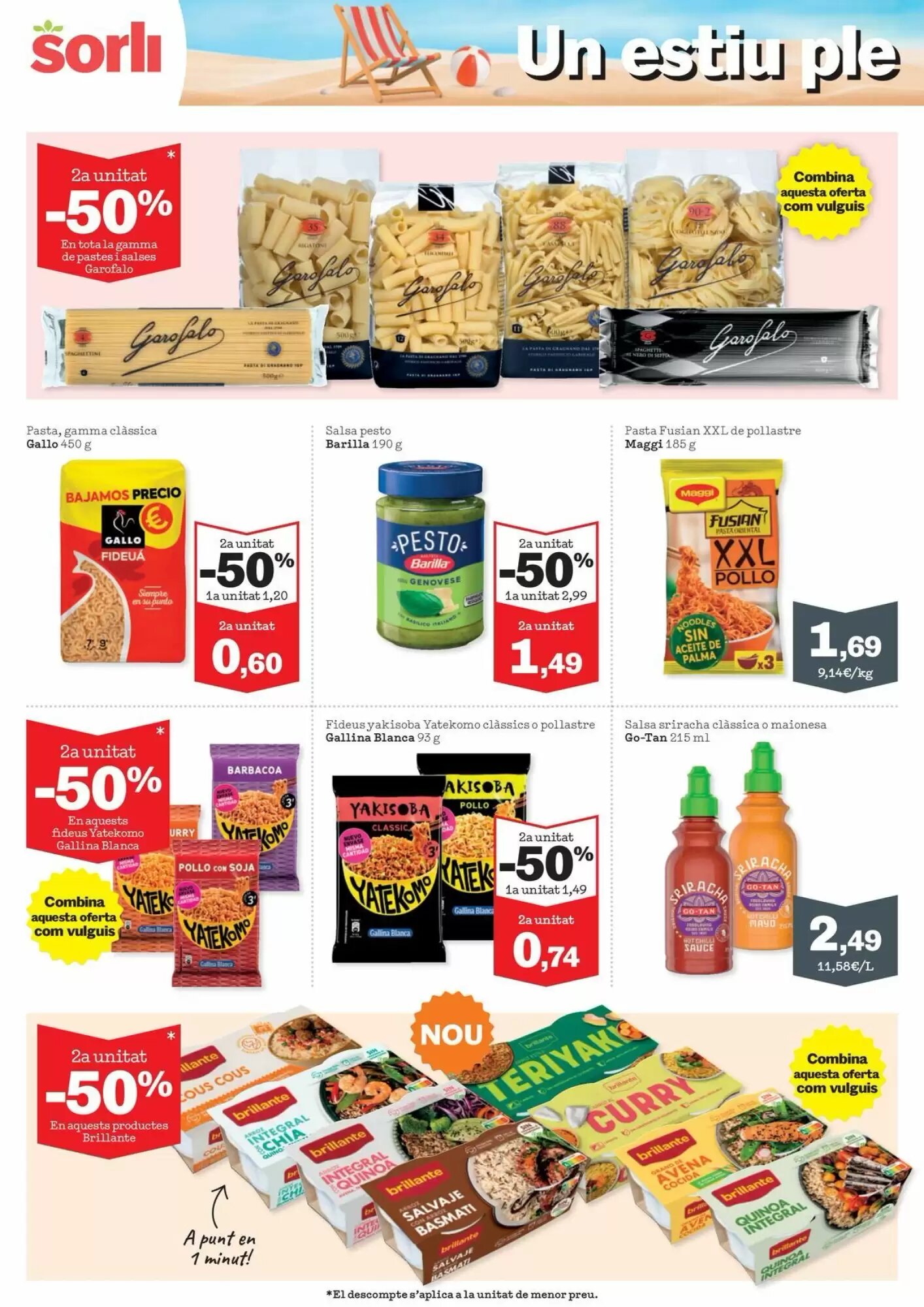 Folleto promocional de Sorli válido desde el 29/07/2026 - Página 22.