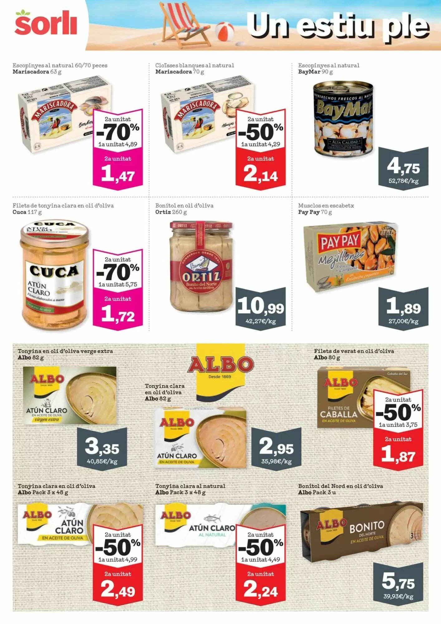 Folleto promocional de Sorli válido desde el 29/07/2026 - Página 24.