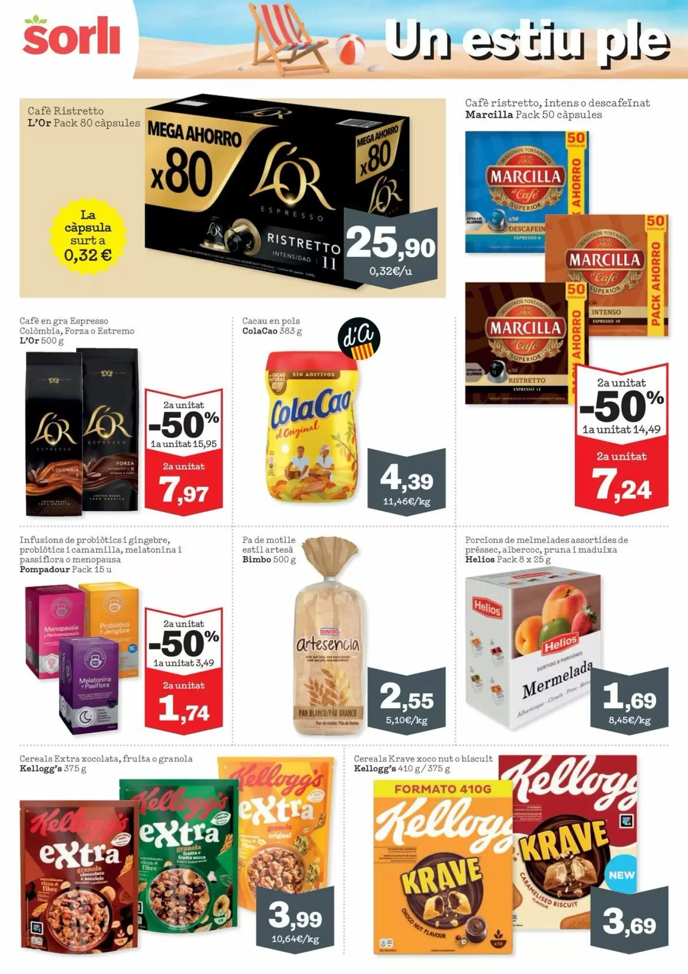 Folleto promocional de Sorli válido desde el 29/07/2026 - Página 26.
