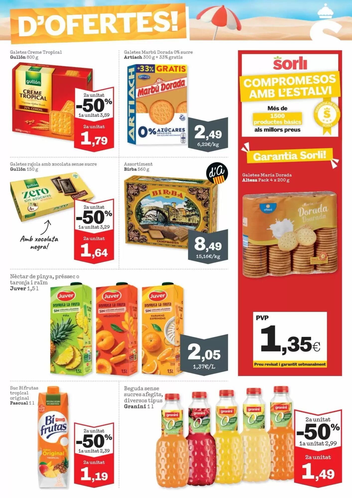 Folleto promocional de Sorli válido desde el 29/07/2026 - Página 27.