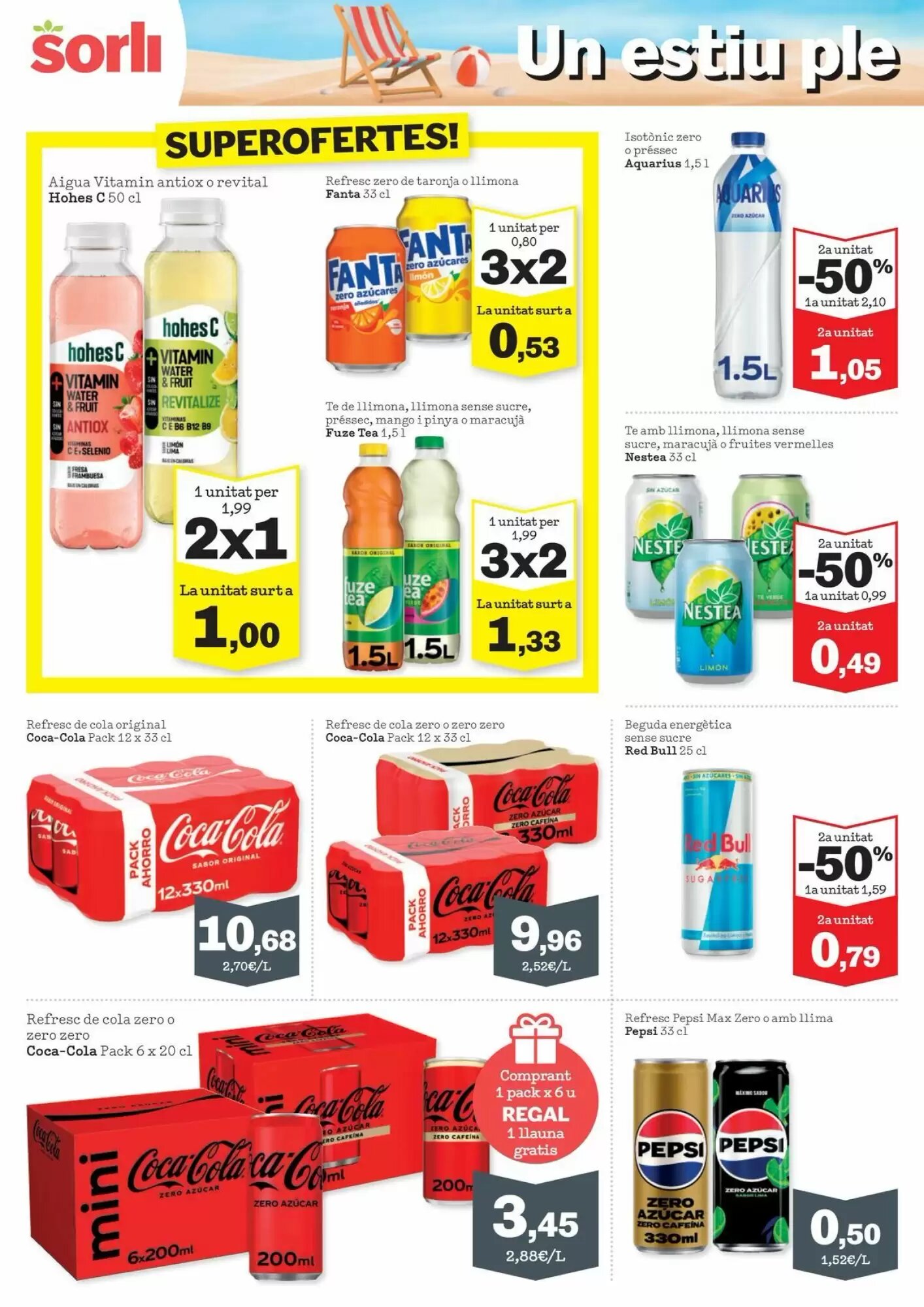 Folleto promocional de Sorli válido desde el 29/07/2026 - Página 32.