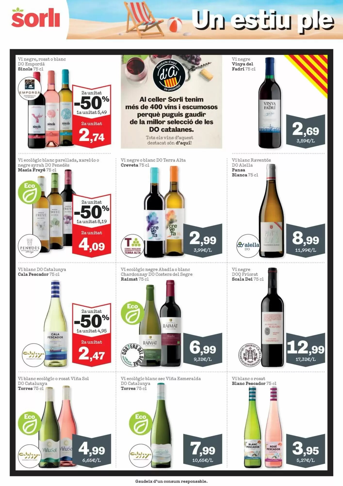 Folleto promocional de Sorli válido desde el 29/07/2026 - Página 34.
