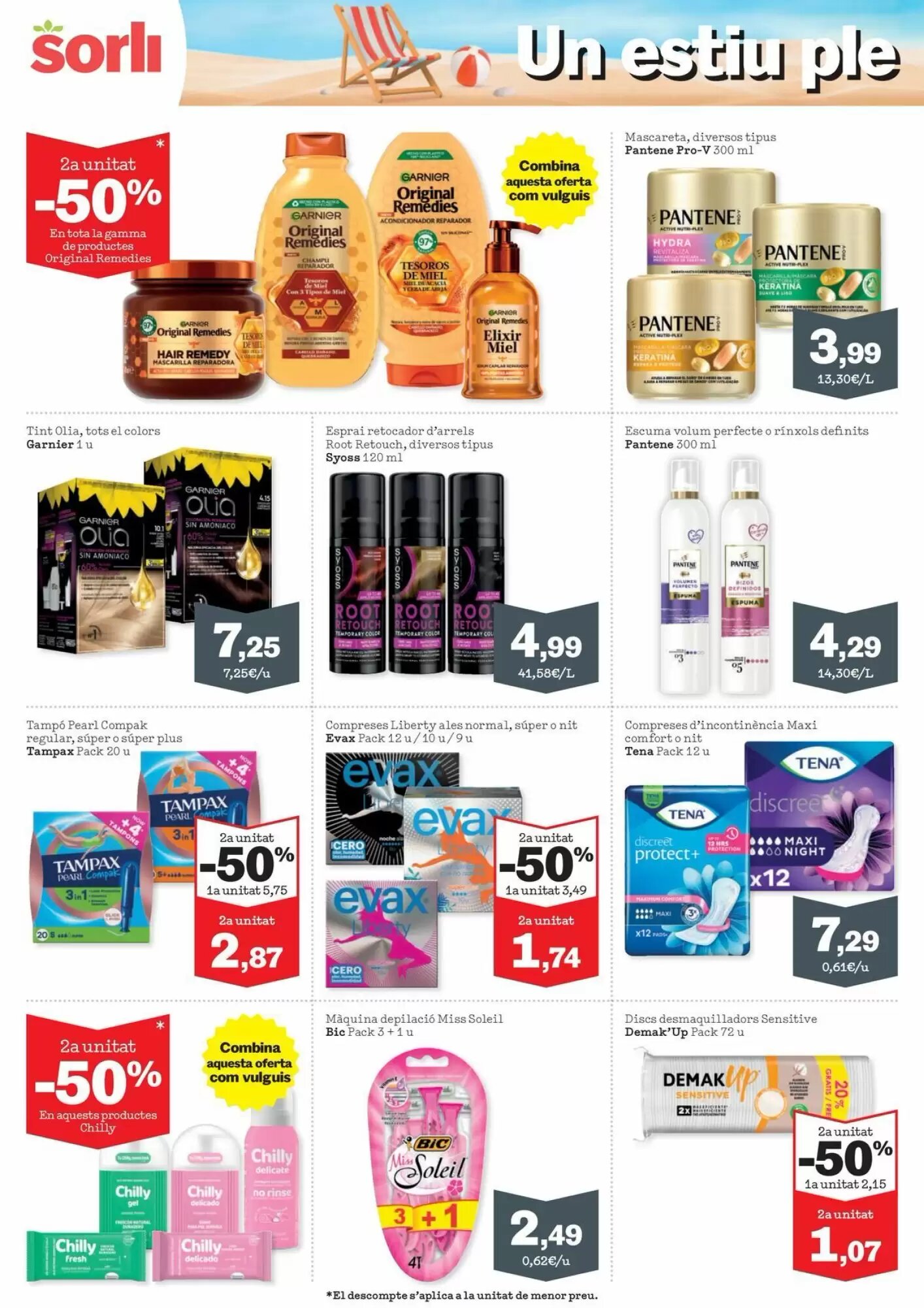 Folleto promocional de Sorli válido desde el 29/07/2026 - Página 36.