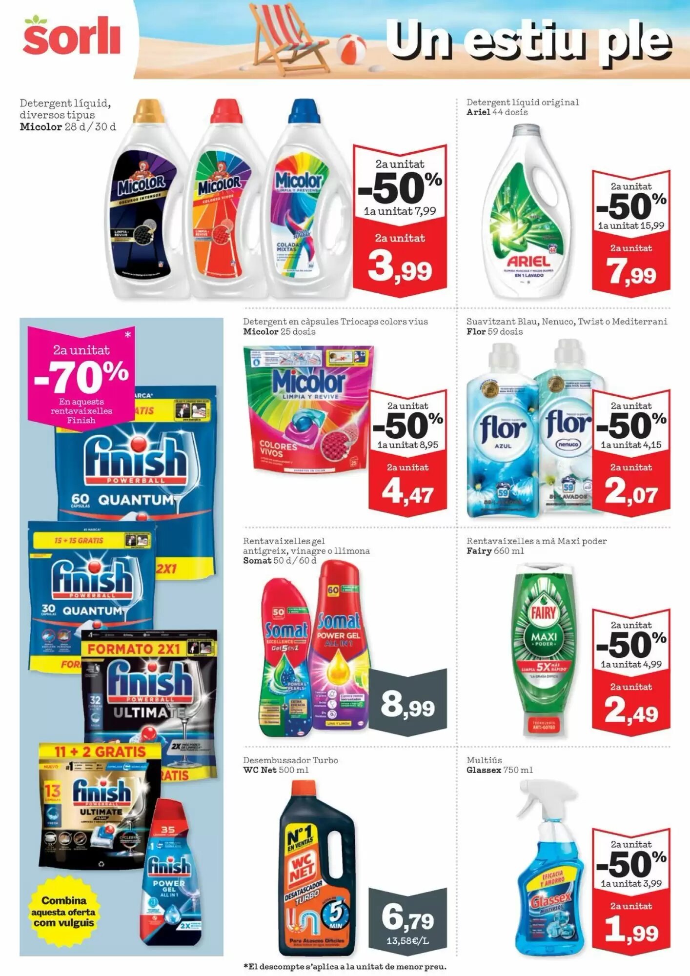 Folleto promocional de Sorli válido desde el 29/07/2026 - Página 38.