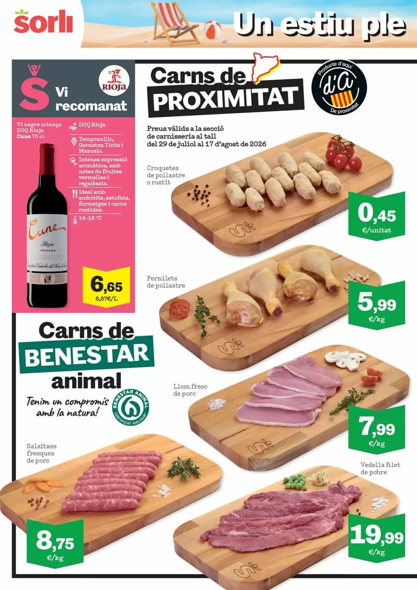 Folleto promocional de Sorli válido desde el 29/07/2026 - Página 4.