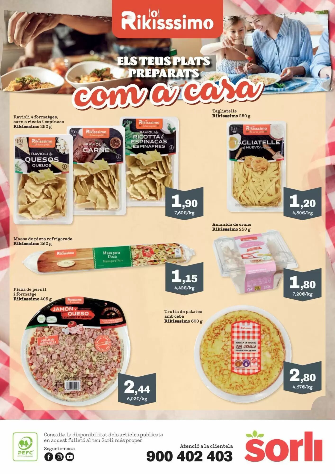 Folleto promocional de Sorli válido desde el 29/07/2026 - Página 40.