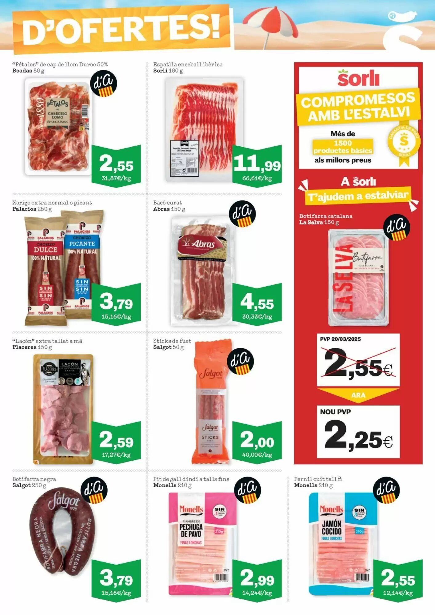 Folleto promocional de Sorli válido desde el 29/07/2026 - Página 7.