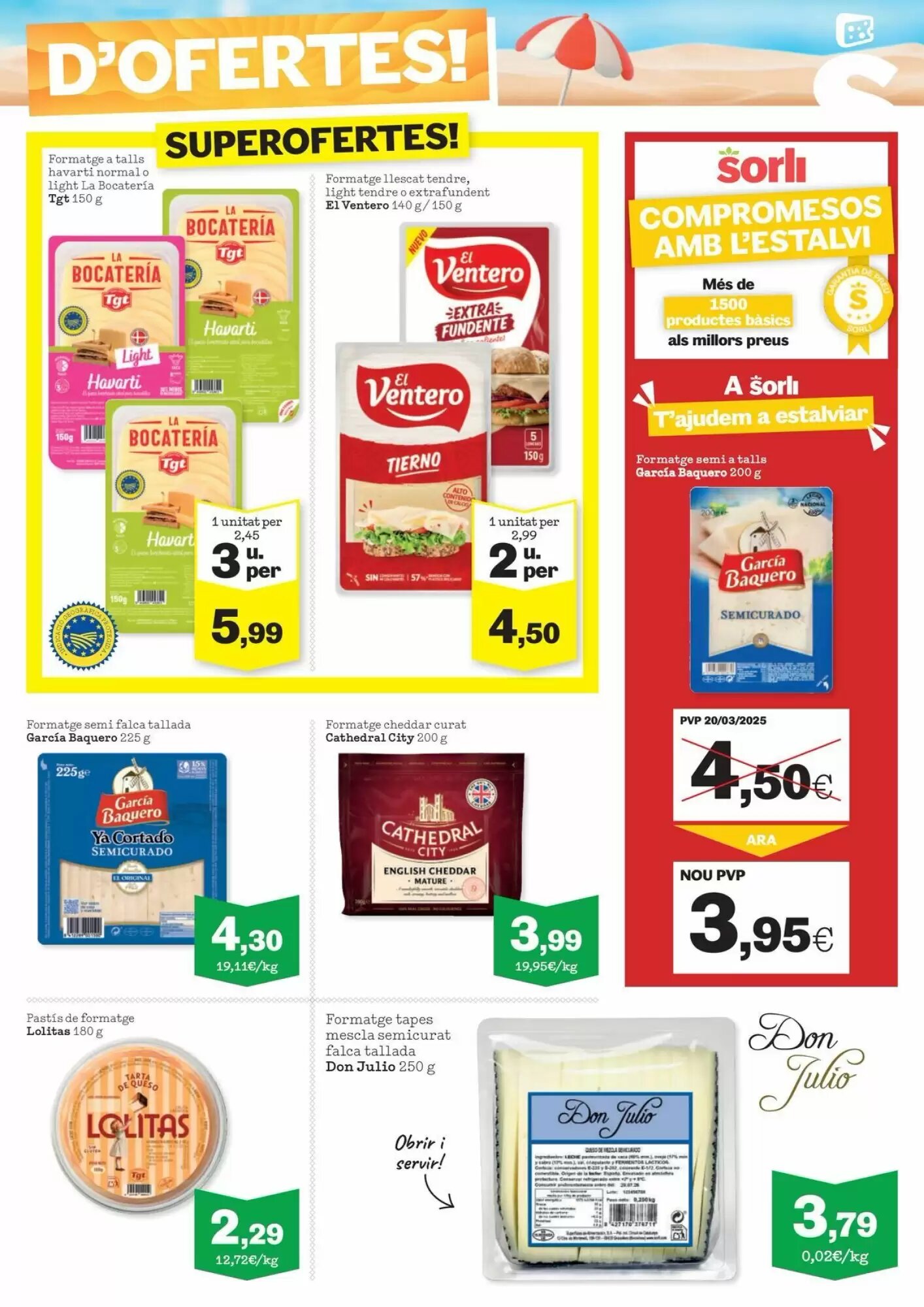 Folleto promocional de Sorli válido desde el 29/07/2026 - Página 9.