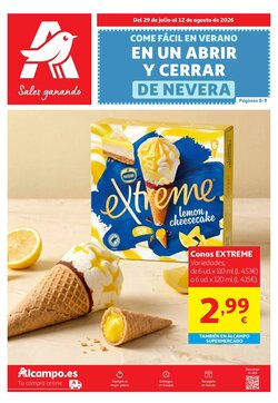 Folleto promocional de Alcampo válido desde el 30/07/2026