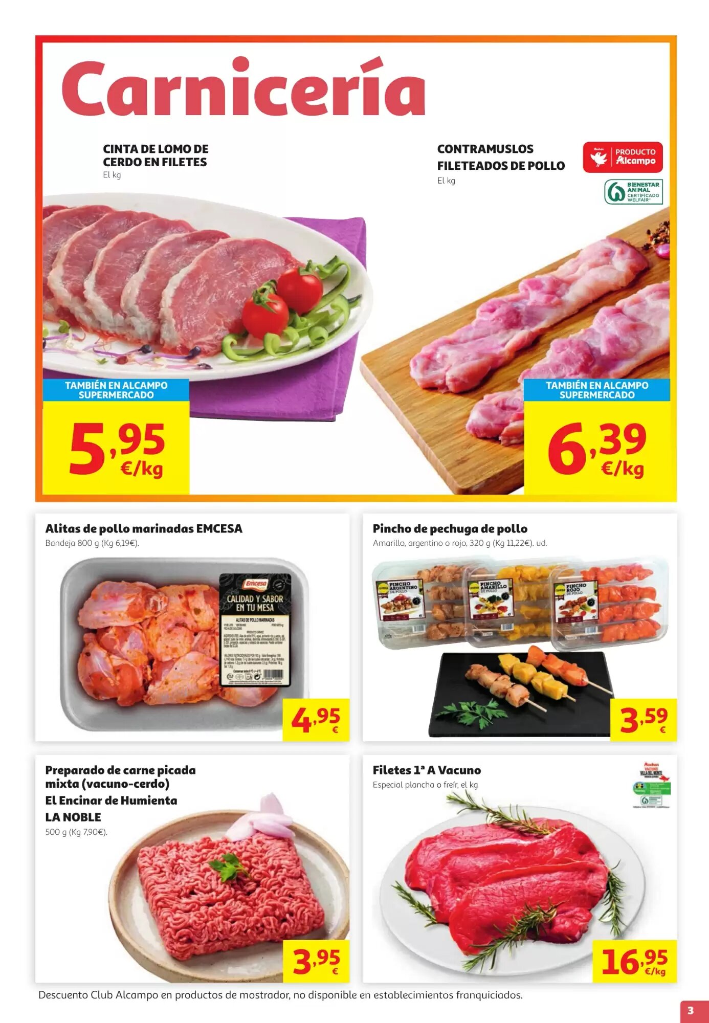 Folleto promocional de Alcampo válido desde el 30/07/2026 - Página 3.