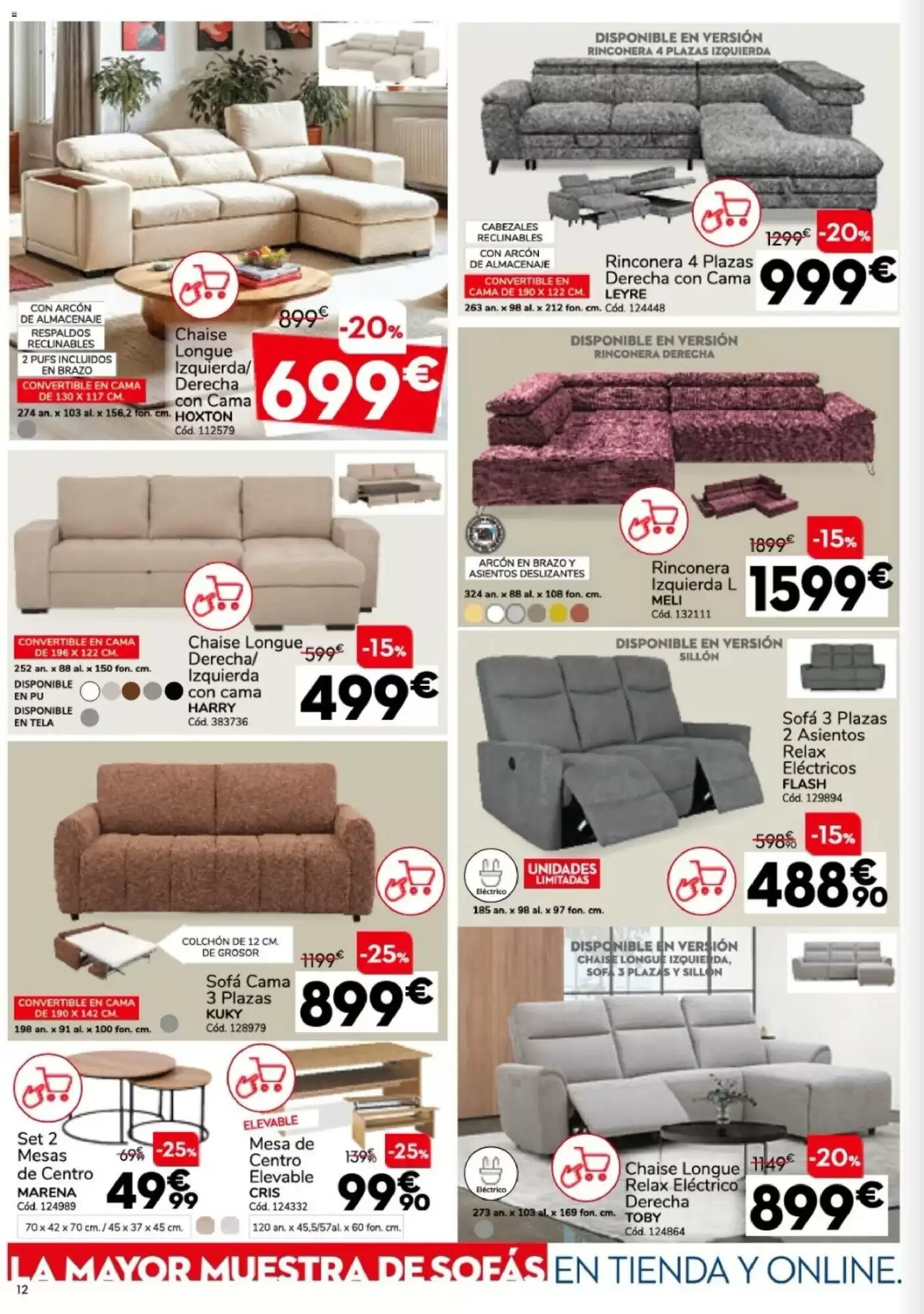 Folleto promocional de Conforama válido desde el 30/07/2026 - Página 12.