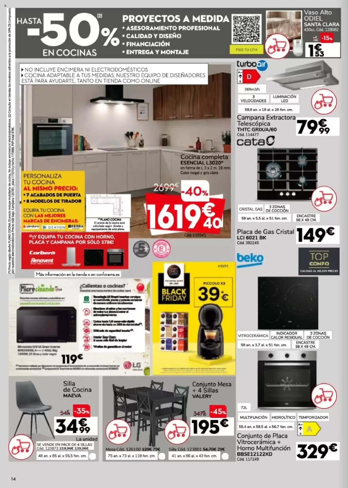 Folleto promocional de Conforama válido desde el 30/07/2026 - Página 14.