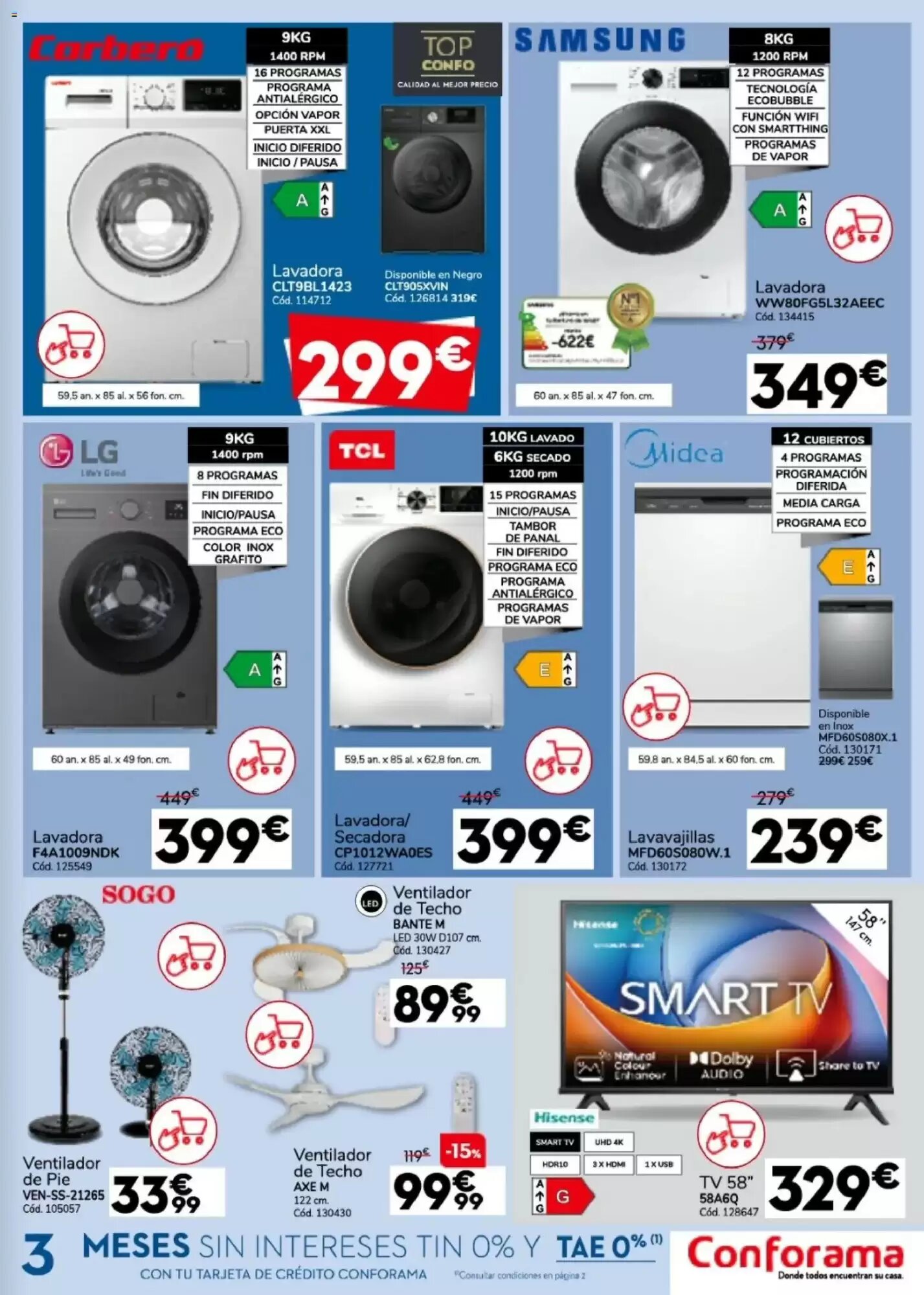 Folleto promocional de Conforama válido desde el 30/07/2026 - Página 15.