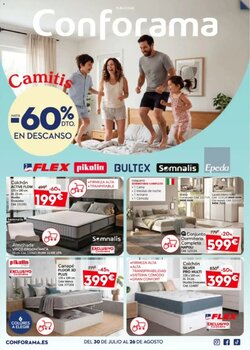 Folleto promocional de Conforama válido desde el 30/07/2026