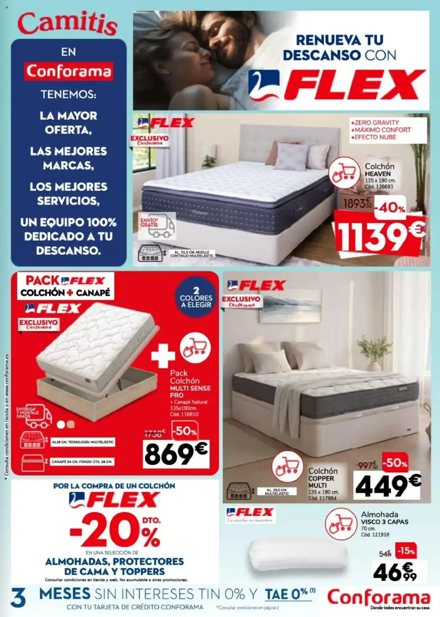 Folleto promocional de Conforama válido desde el 30/07/2026 - Página 5.