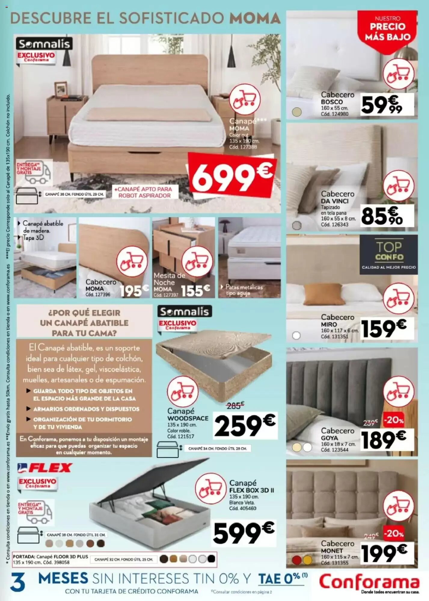 Folleto promocional de Conforama válido desde el 30/07/2026 - Página 7.