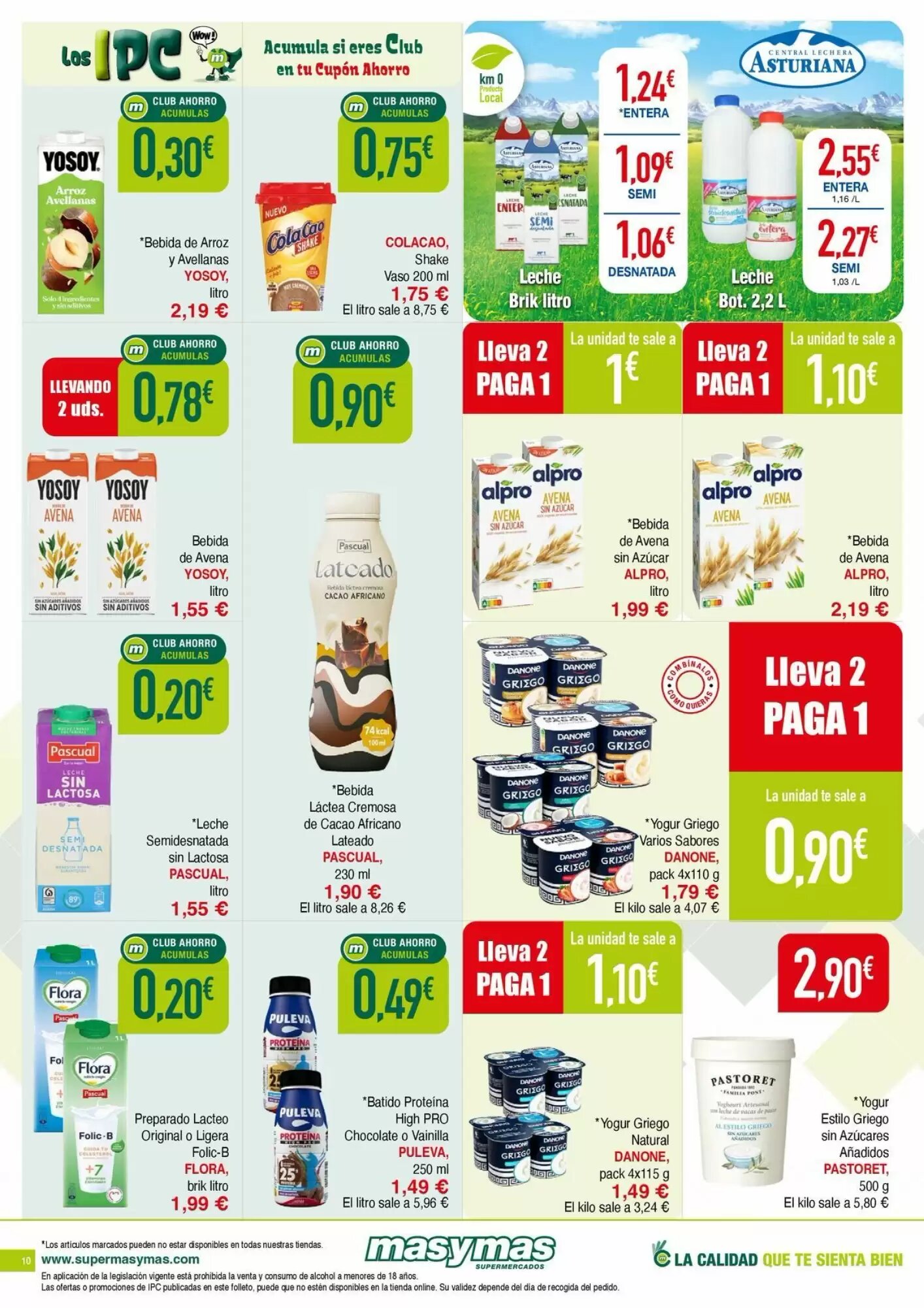 Folleto promocional de Masymas válido desde el 30/07/2026 - Página 10.