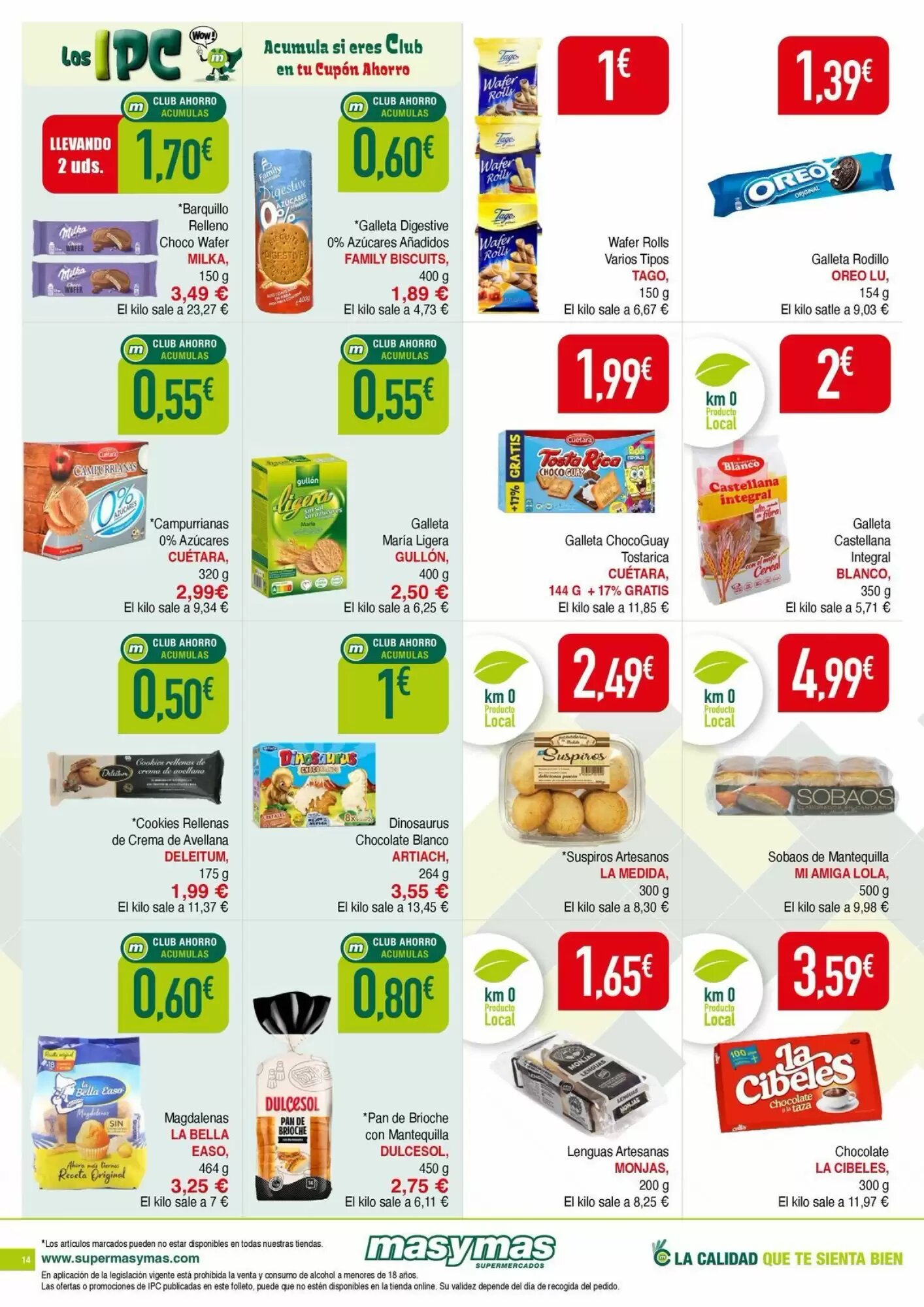 Folleto promocional de Masymas válido desde el 30/07/2026 - Página 14.