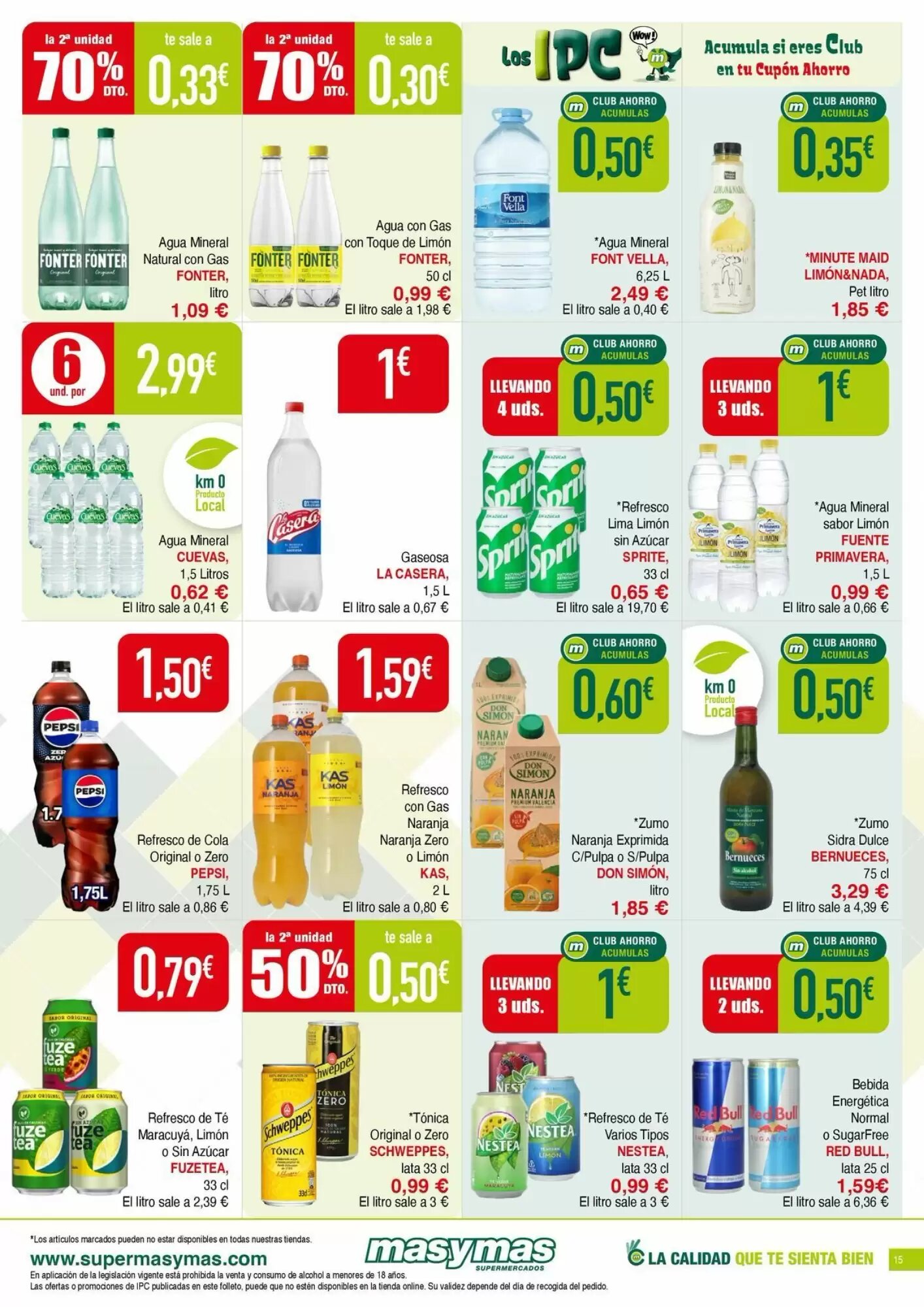 Folleto promocional de Masymas válido desde el 30/07/2026 - Página 15.