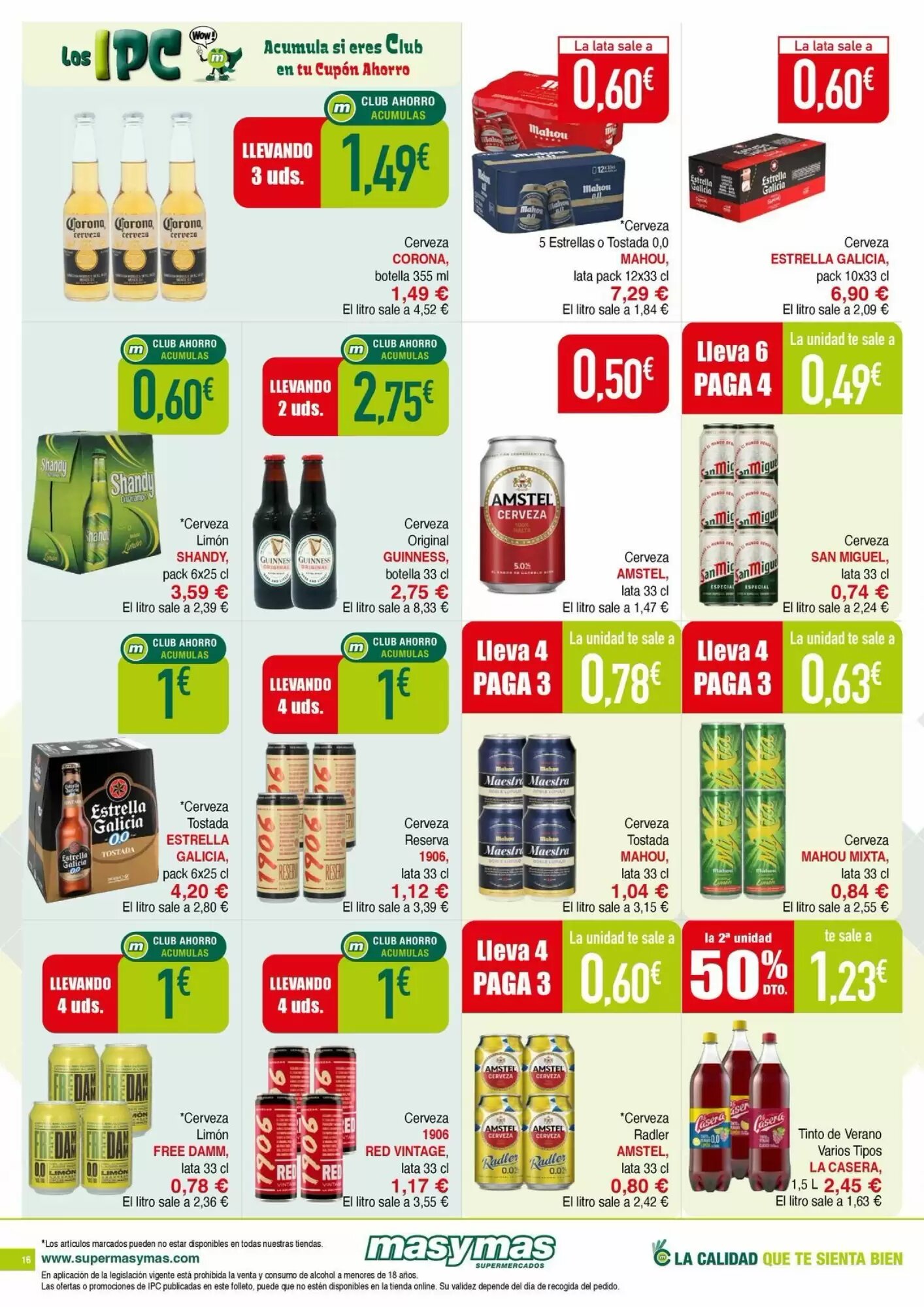 Folleto promocional de Masymas válido desde el 30/07/2026 - Página 16.