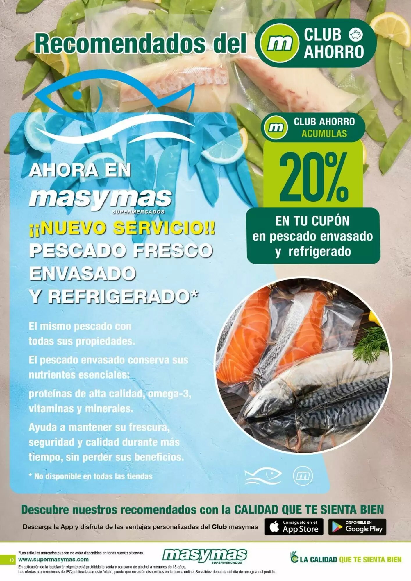 Folleto promocional de Masymas válido desde el 30/07/2026 - Página 18.