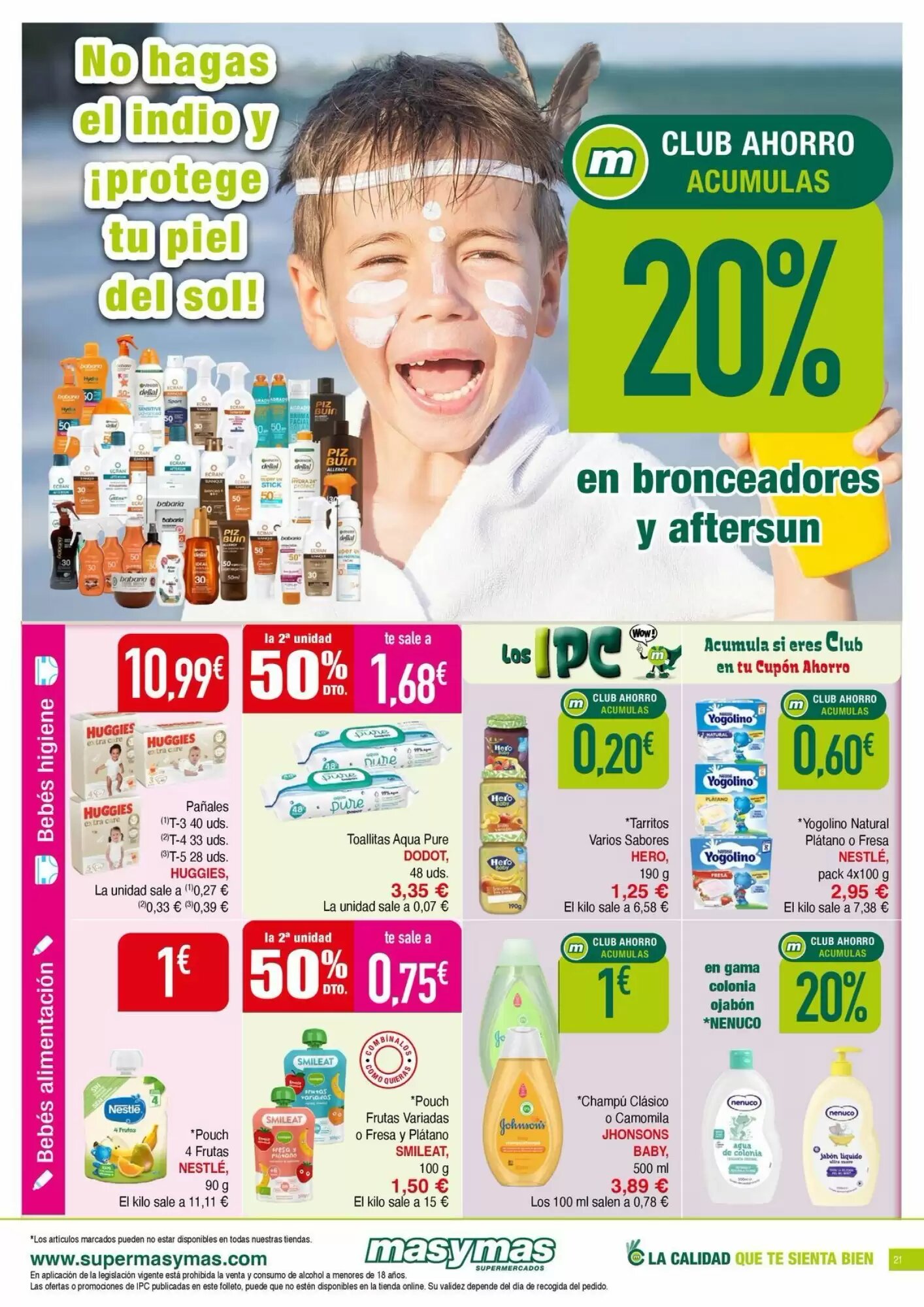 Folleto promocional de Masymas válido desde el 30/07/2026 - Página 21.