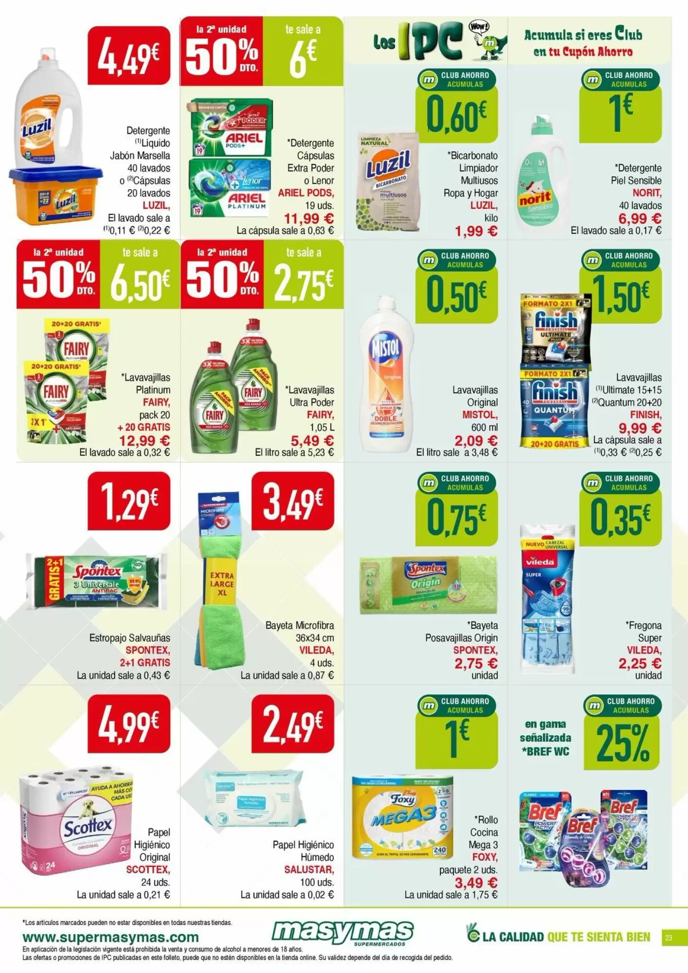 Folleto promocional de Masymas válido desde el 30/07/2026 - Página 23.