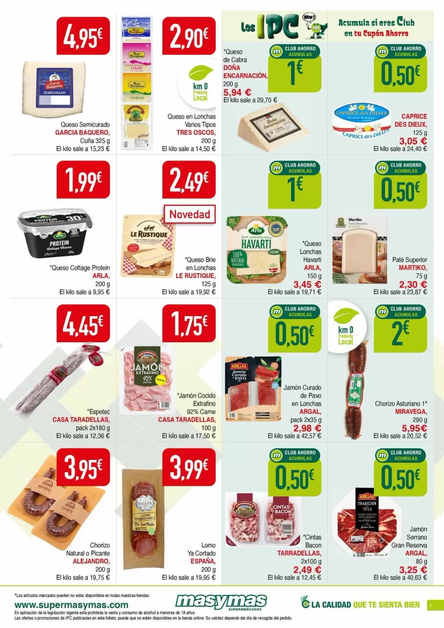 Folleto promocional de Masymas válido desde el 30/07/2026 - Página 3.