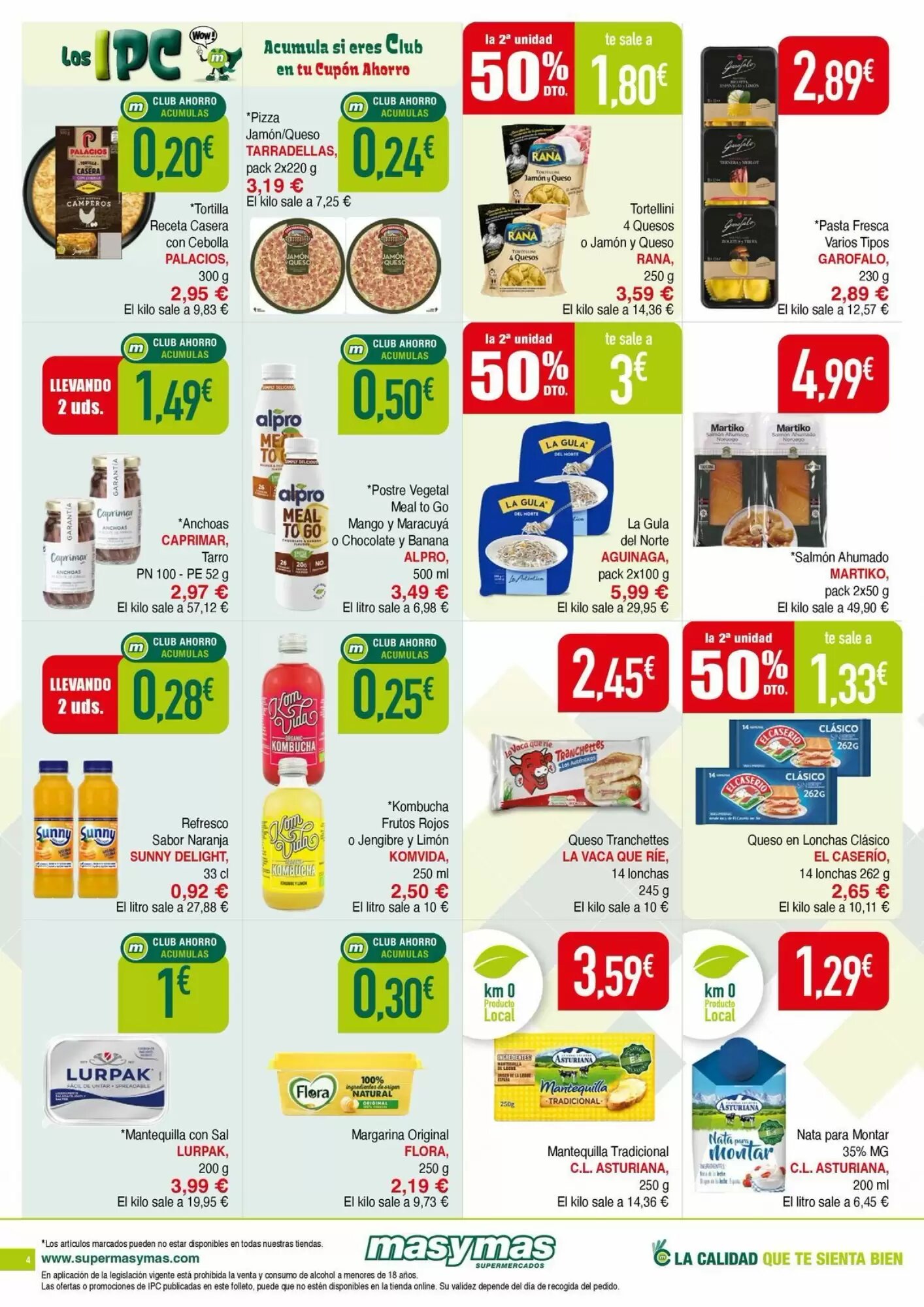 Folleto promocional de Masymas válido desde el 30/07/2026 - Página 4.