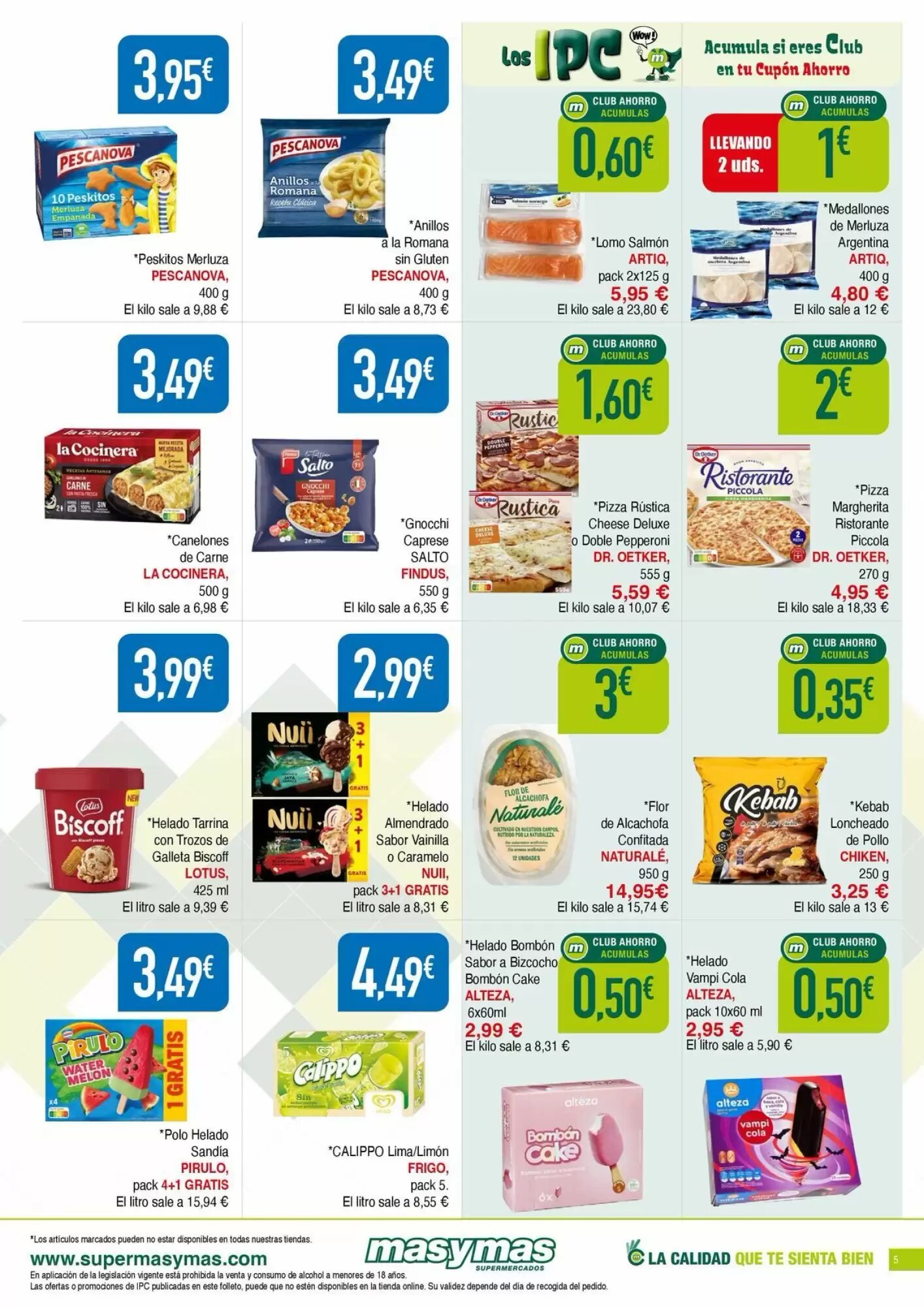 Folleto promocional de Masymas válido desde el 30/07/2026 - Página 5.