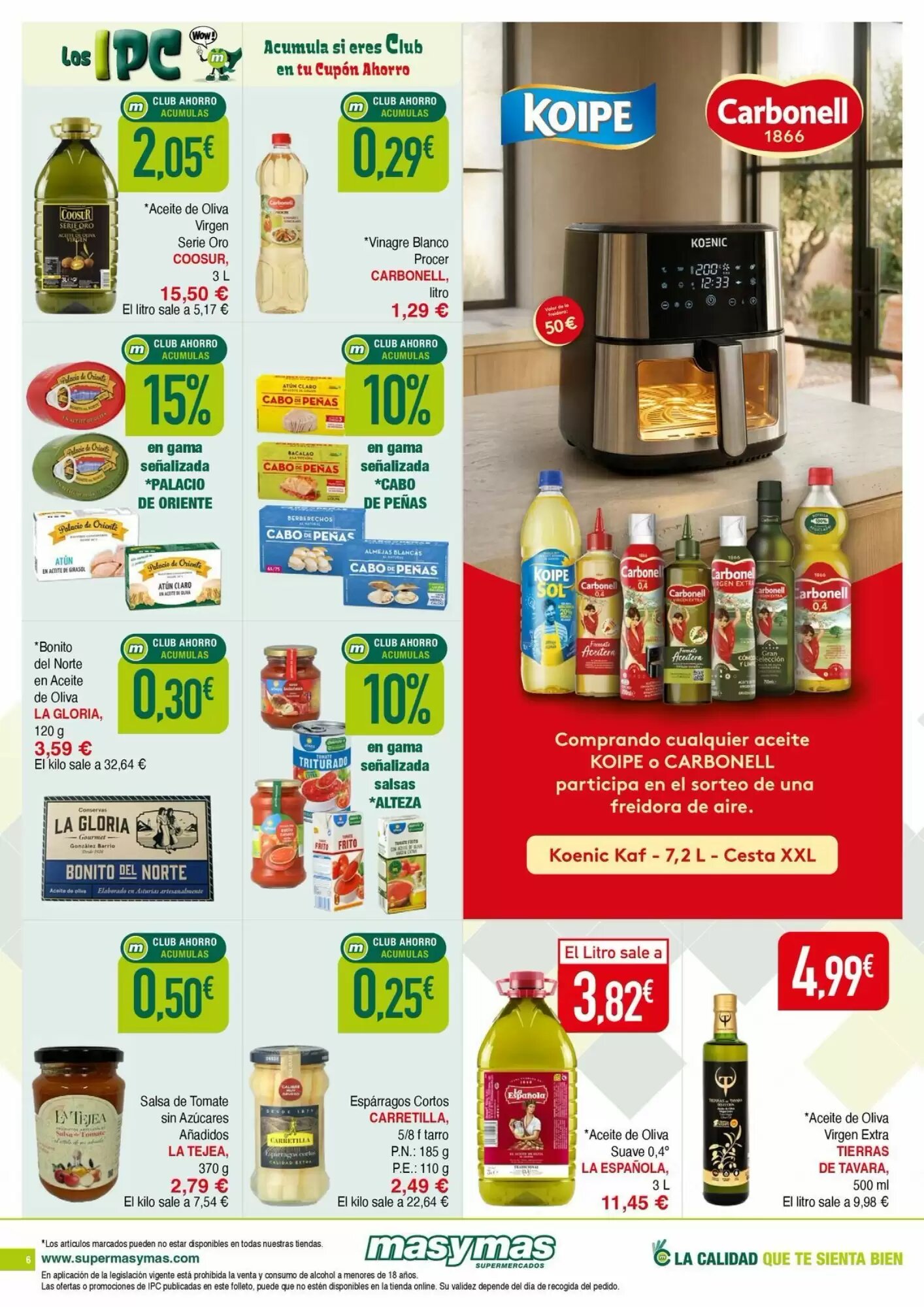 Folleto promocional de Masymas válido desde el 30/07/2026 - Página 6.