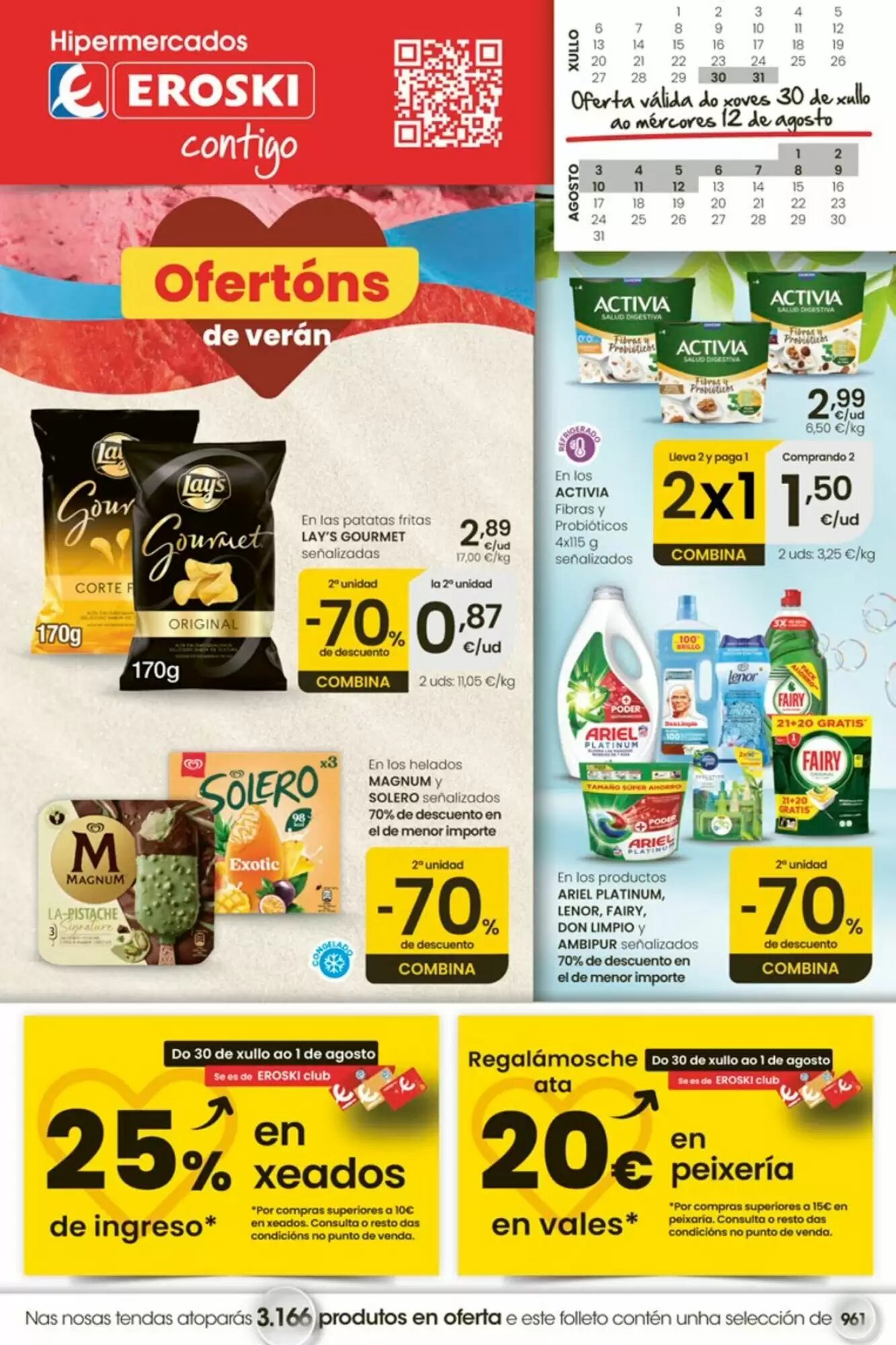 Folleto promocional de Eroski válido desde el 30/07/2026 - Página 1.