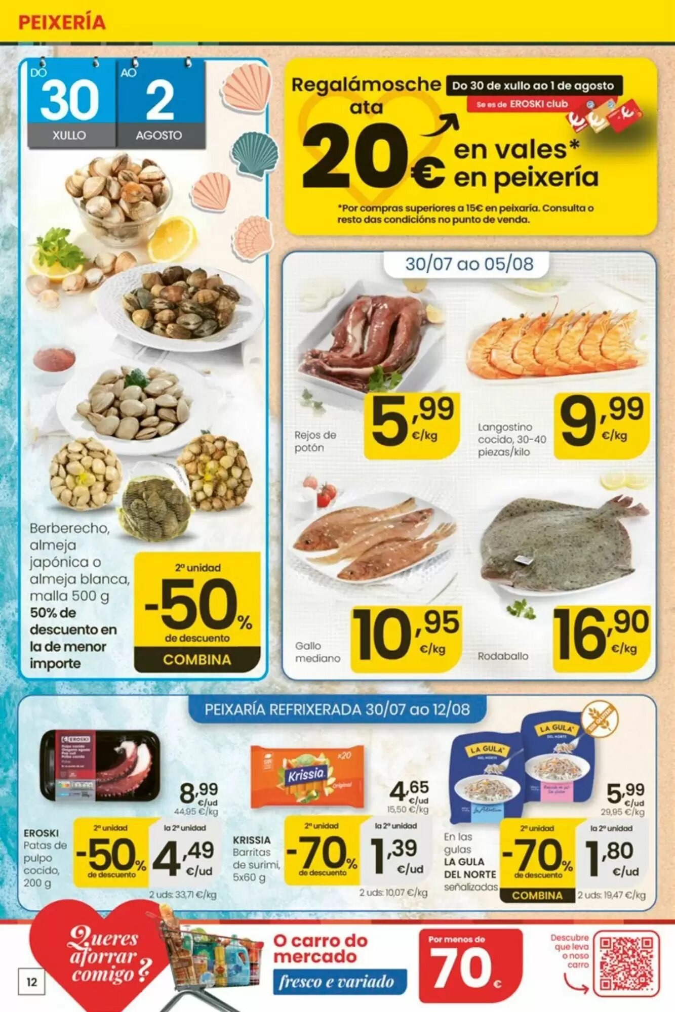 Folleto promocional de Eroski válido desde el 30/07/2026 - Página 12.