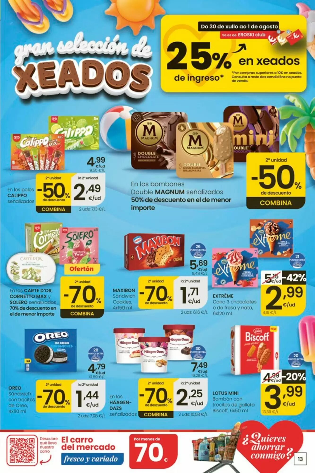 Folleto promocional de Eroski válido desde el 30/07/2026 - Página 13.