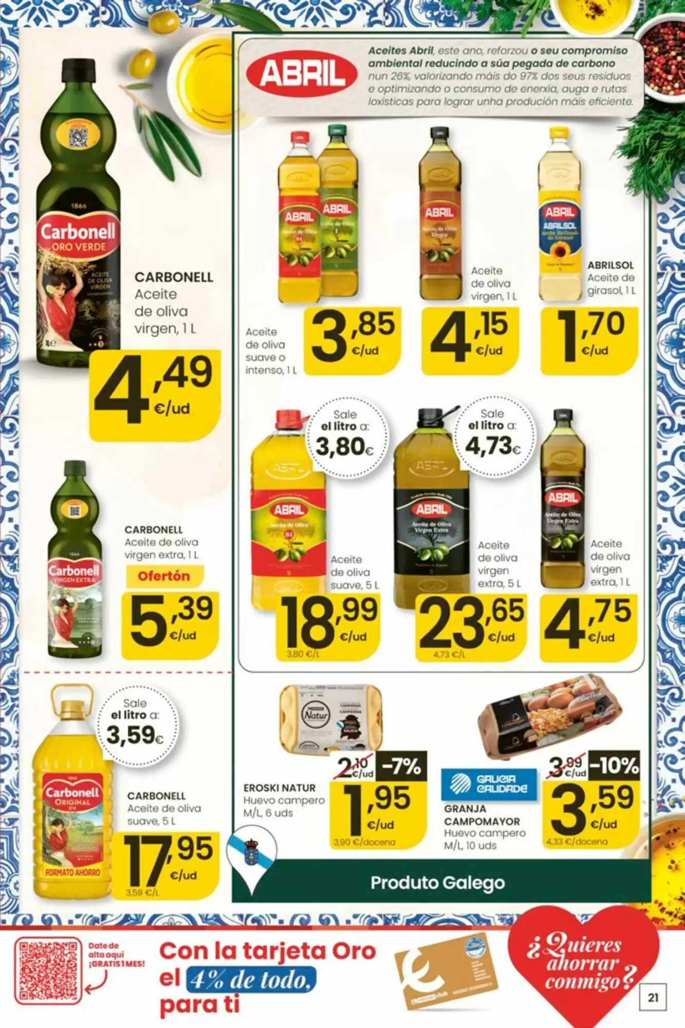 Folleto promocional de Eroski válido desde el 30/07/2026 - Página 21.