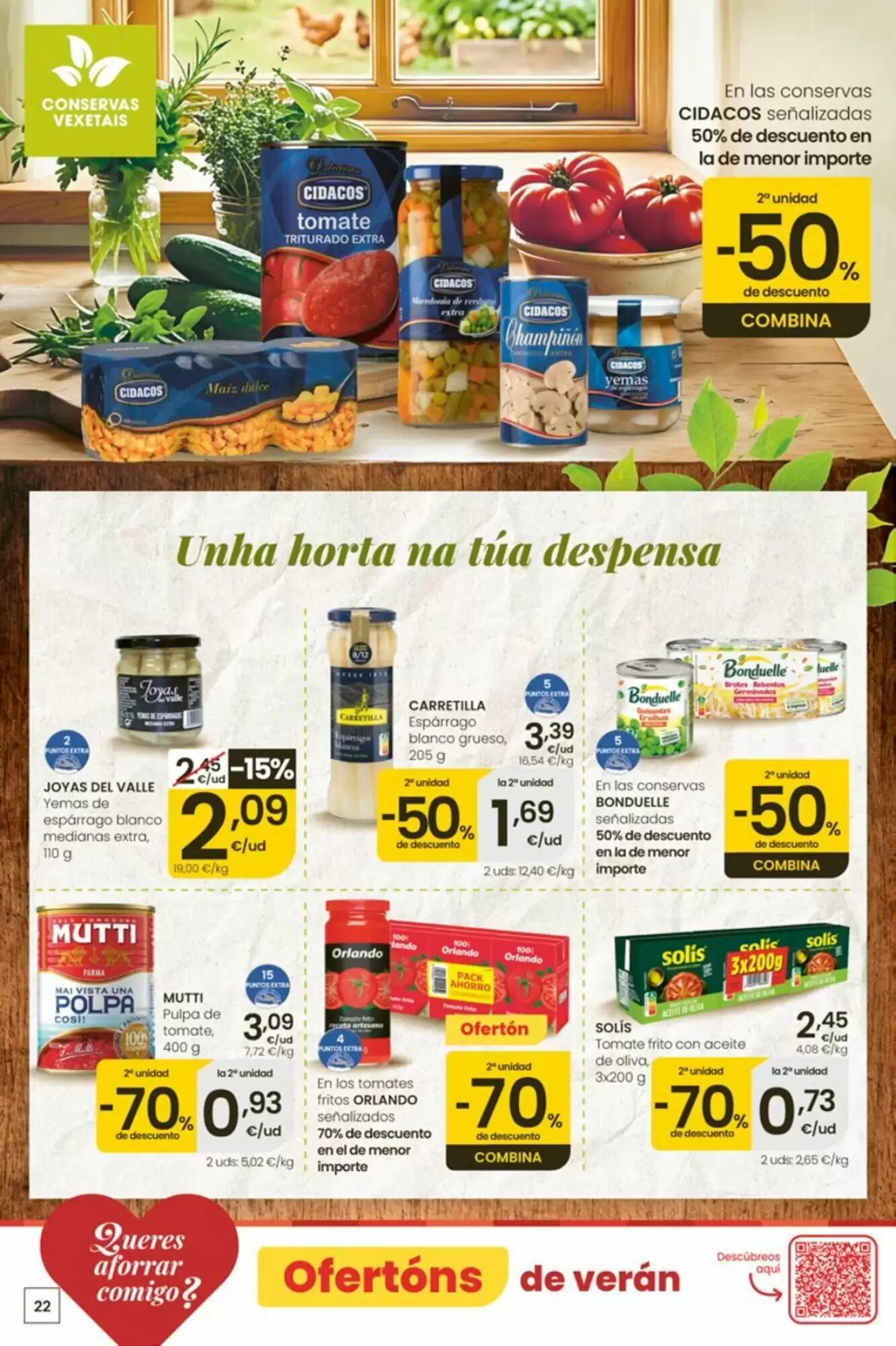 Folleto promocional de Eroski válido desde el 30/07/2026 - Página 22.