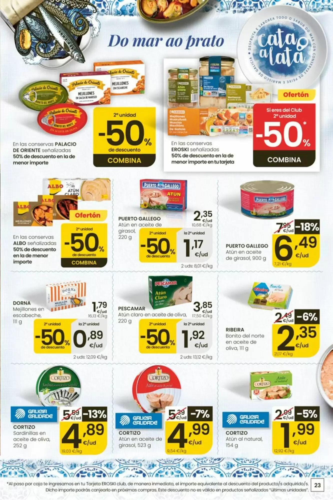 Folleto promocional de Eroski válido desde el 30/07/2026 - Página 23.