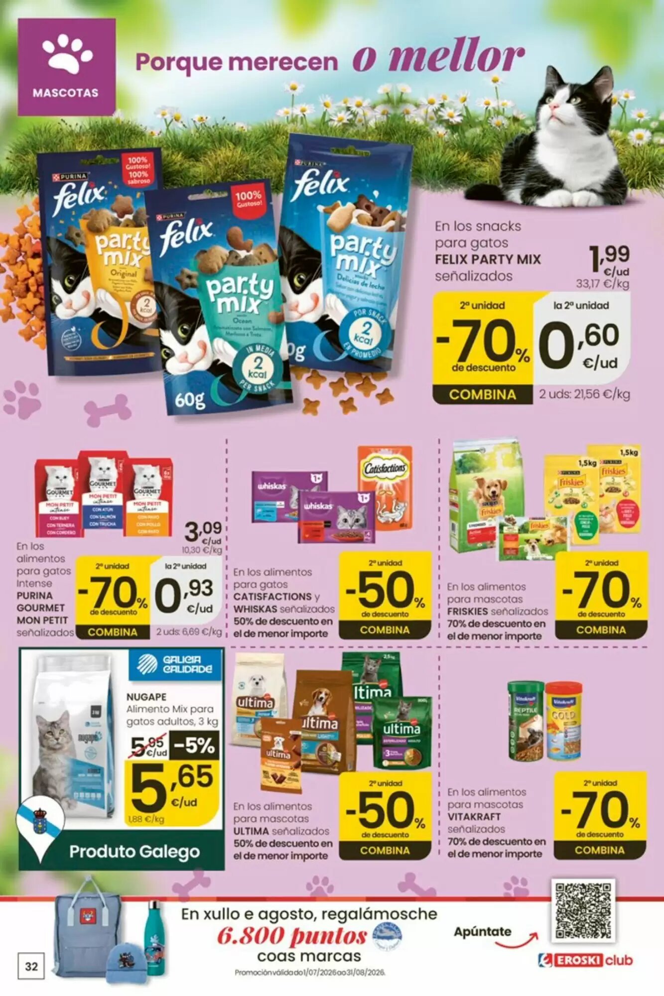 Folleto promocional de Eroski válido desde el 30/07/2026 - Página 32.