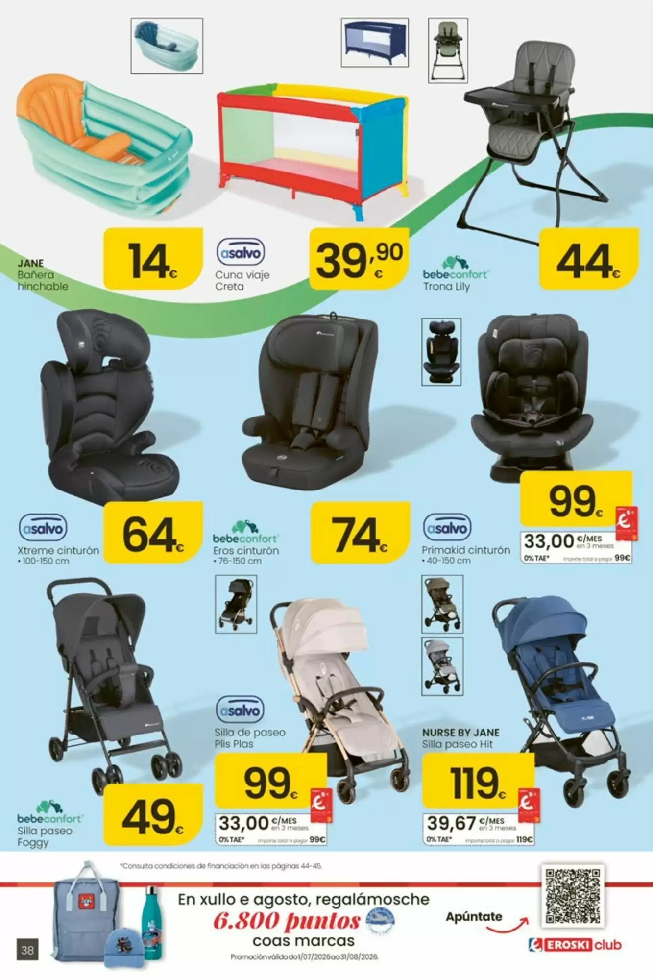 Folleto promocional de Eroski válido desde el 30/07/2026 - Página 38.