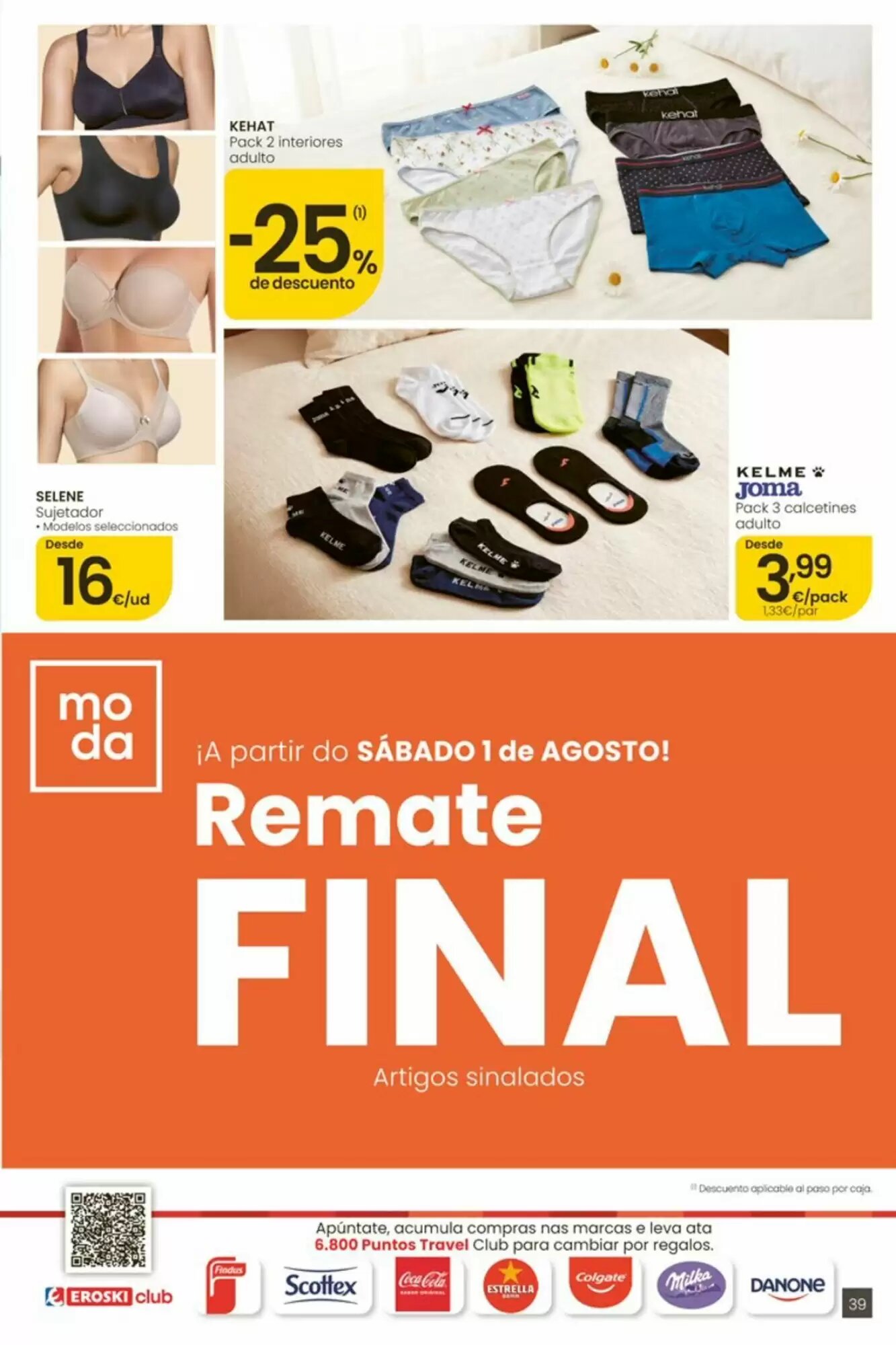 Folleto promocional de Eroski válido desde el 30/07/2026 - Página 39.