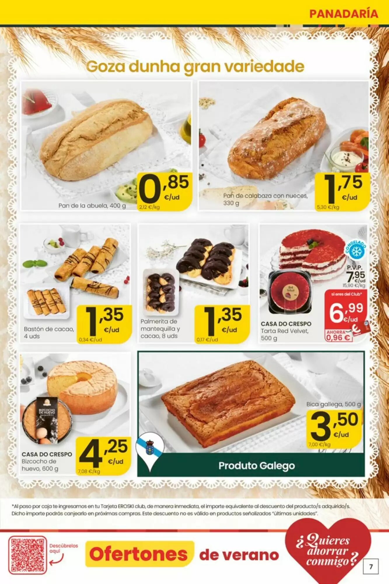 Folleto promocional de Eroski válido desde el 30/07/2026 - Página 7.