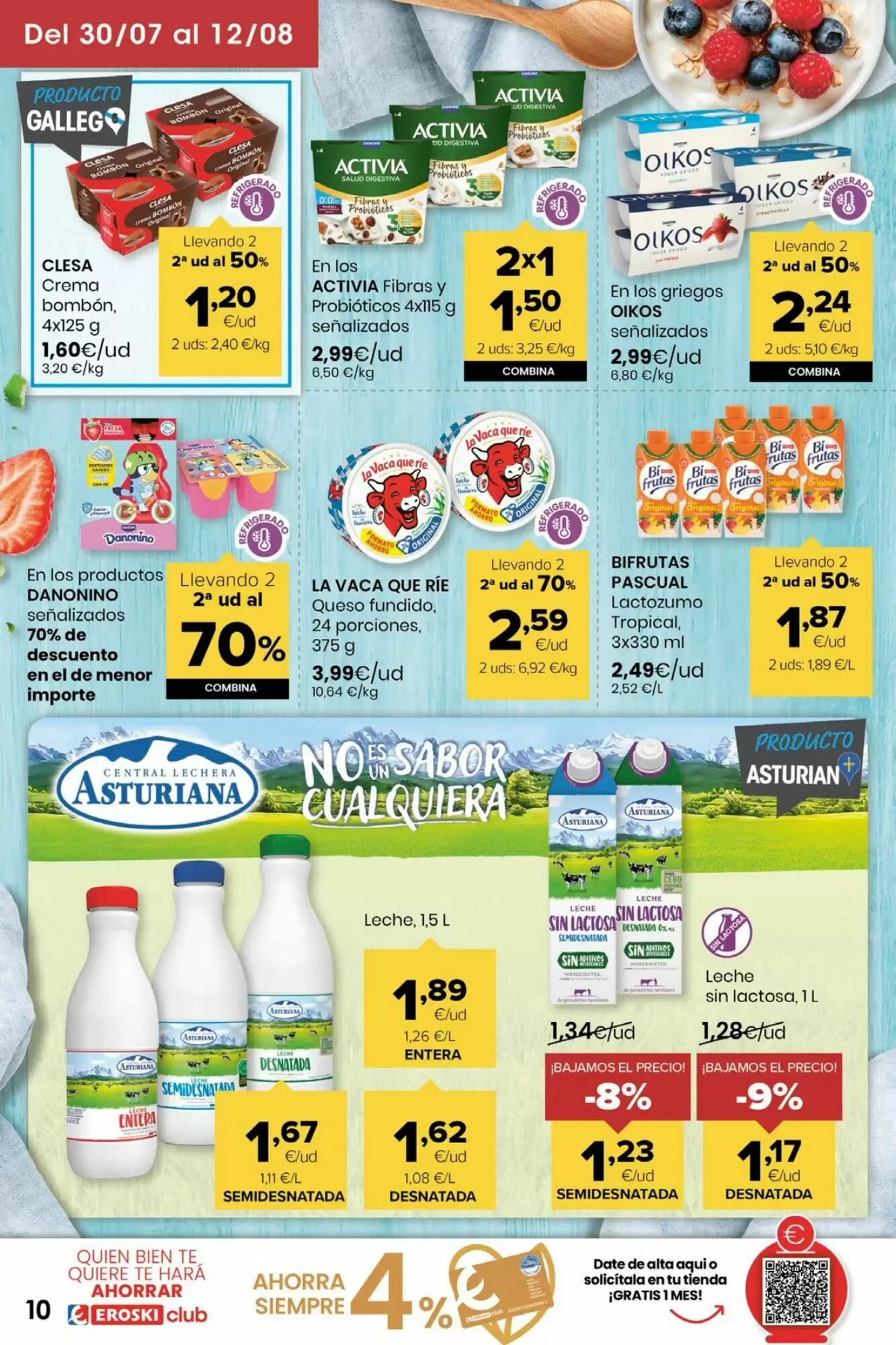Folleto promocional de Autoservicios Familia válido desde el 30/07/2026 - Página 10.