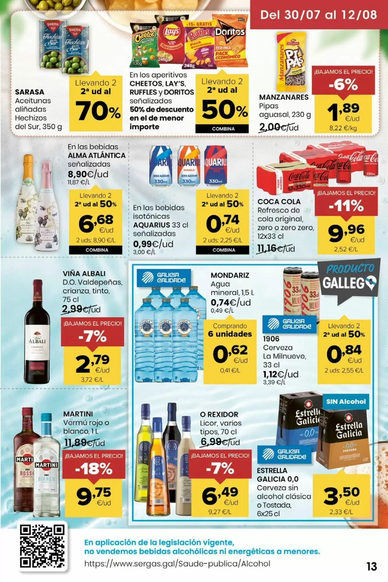 Folleto promocional de Autoservicios Familia válido desde el 30/07/2026 - Página 13.