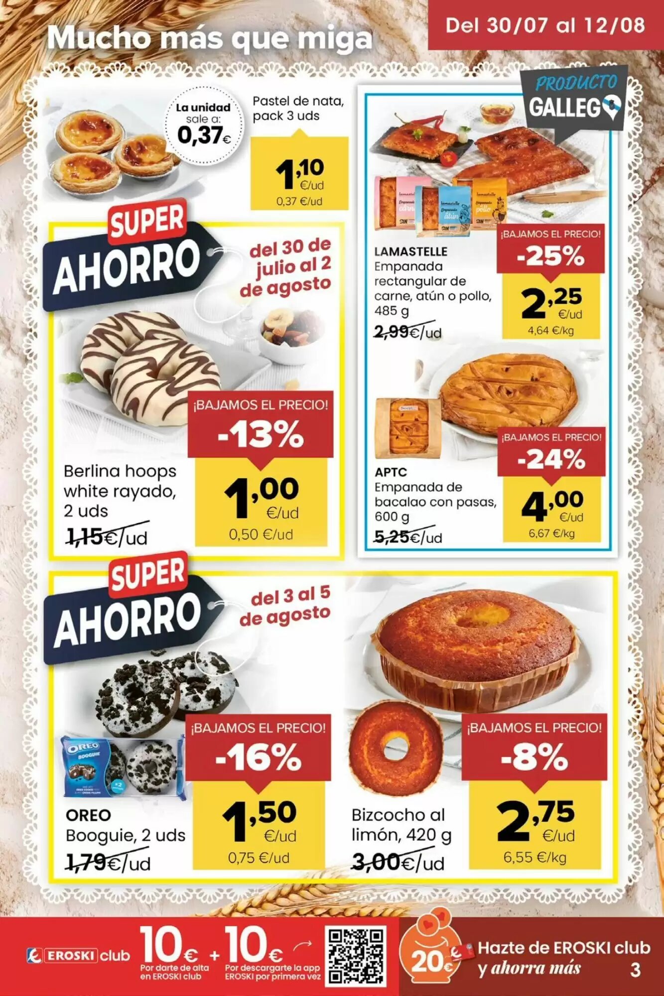 Folleto promocional de Autoservicios Familia válido desde el 30/07/2026 - Página 3.