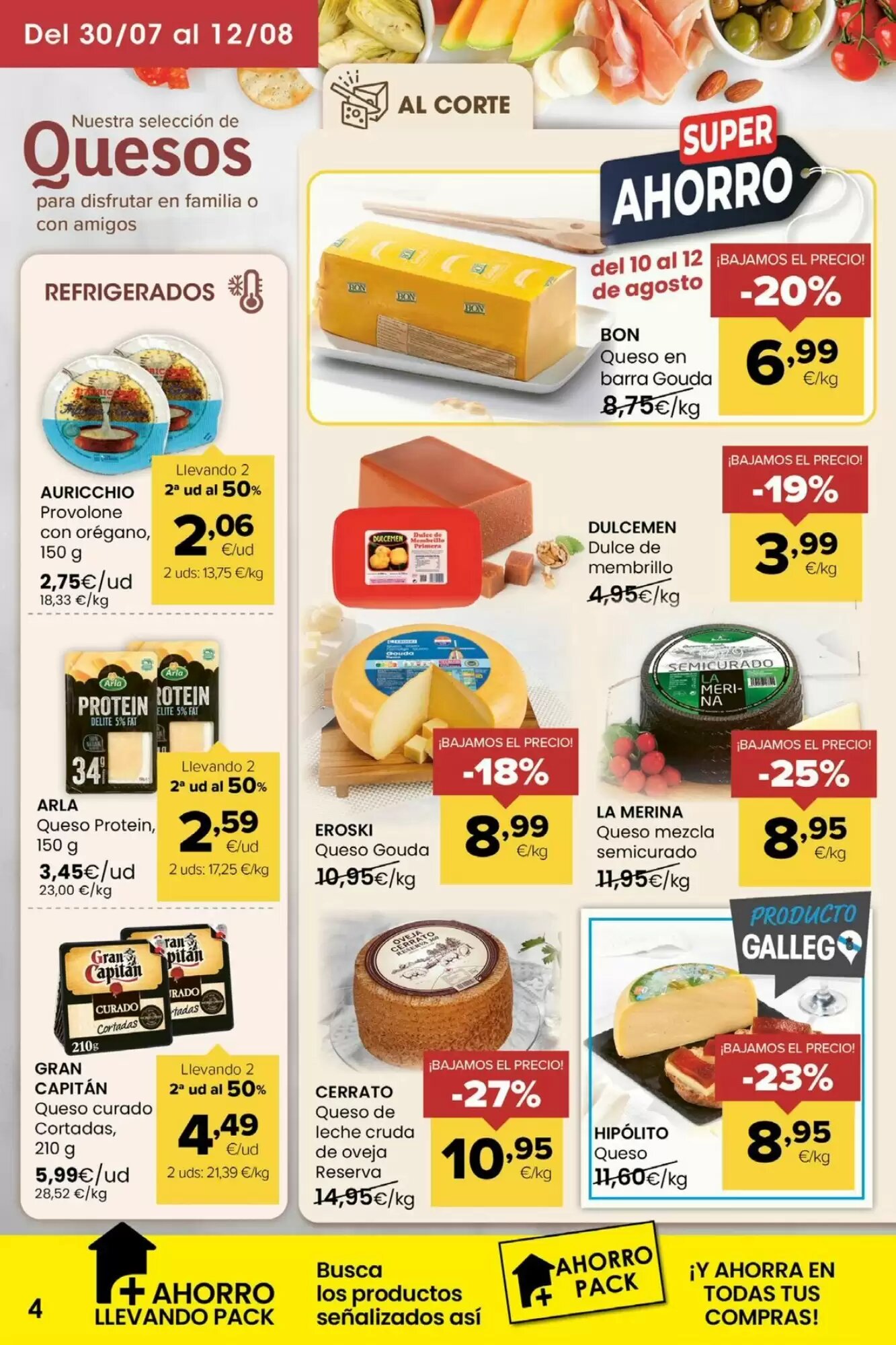 Folleto promocional de Autoservicios Familia válido desde el 30/07/2026 - Página 4.