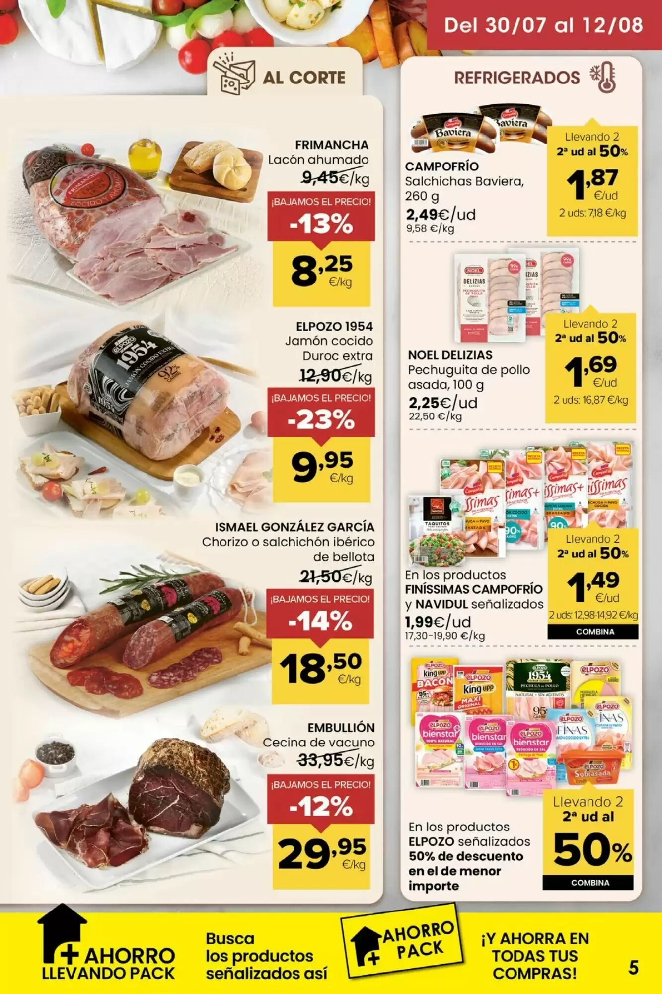 Folleto promocional de Autoservicios Familia válido desde el 30/07/2026 - Página 5.