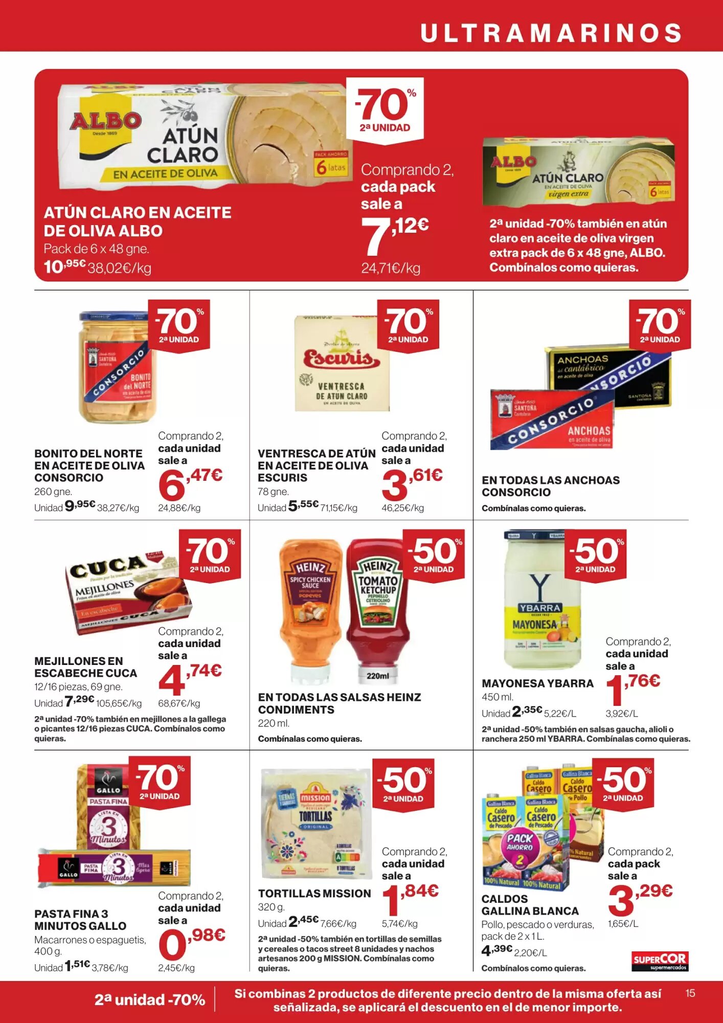 Folleto promocional de Supercor válido desde el 30/07/2026 - Página 15.