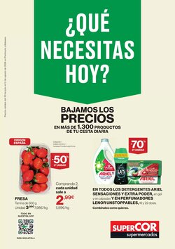 Folleto promocional de Supercor válido desde el 30/07/2026