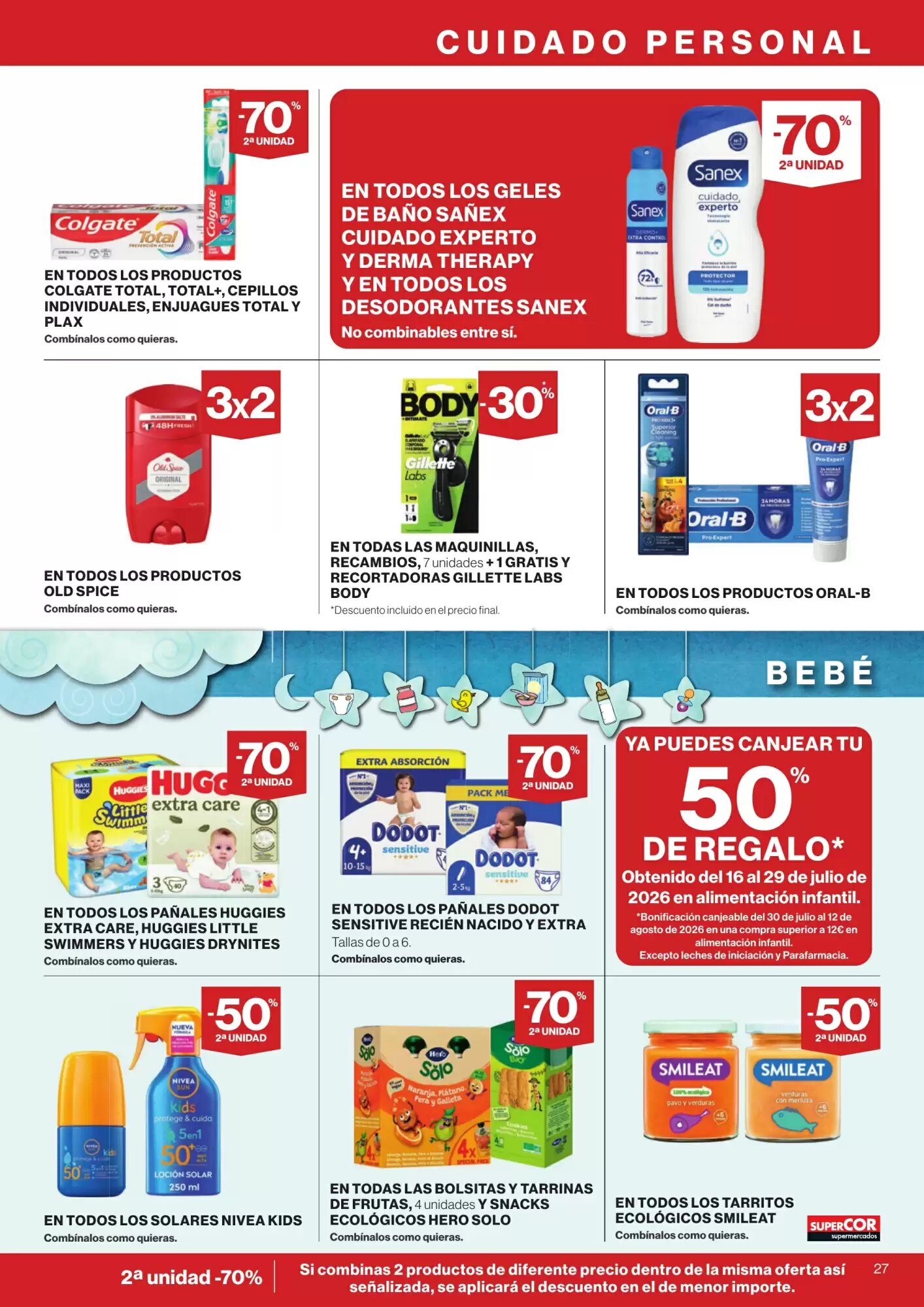 Folleto promocional de Supercor válido desde el 30/07/2026 - Página 27.