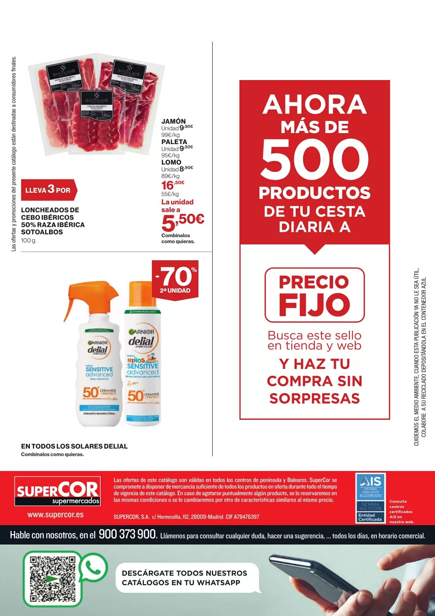 Folleto promocional de Supercor válido desde el 30/07/2026 - Página 28.